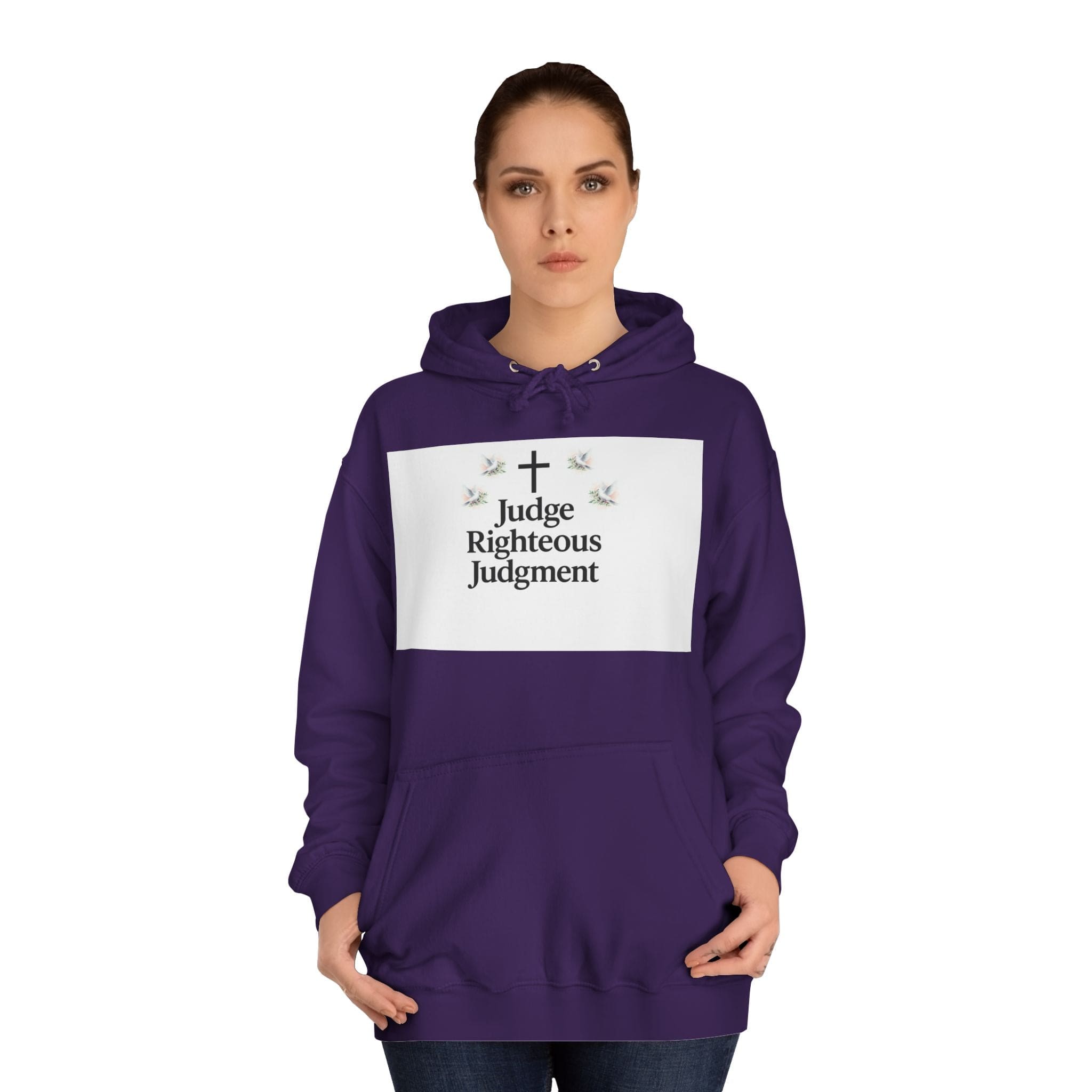 JKFstylez Hoodie Unisex Judge Righteous Judgment Hoodie