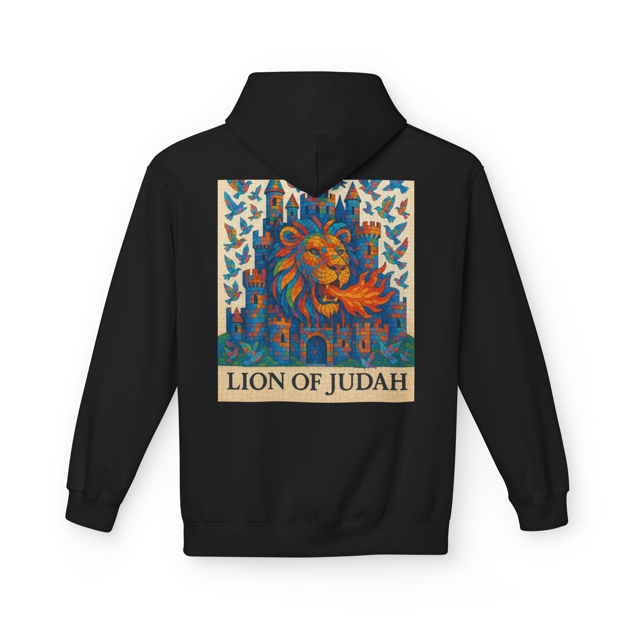 JKFstylez Hoodie Unisex Lion of Judah Fleece Hoodie
