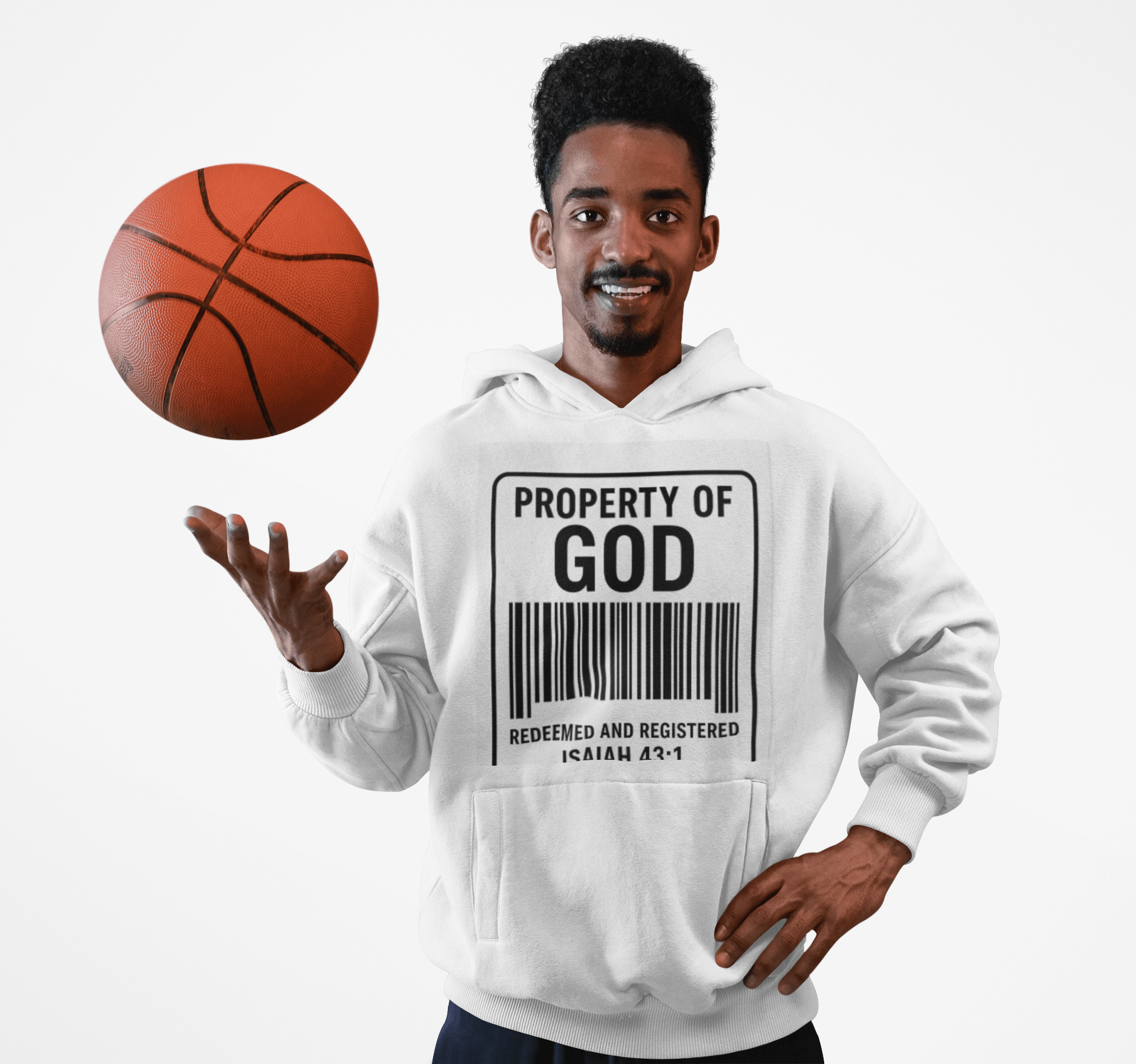 JKFstylez Hoodie Unisex Property of God Hoodie