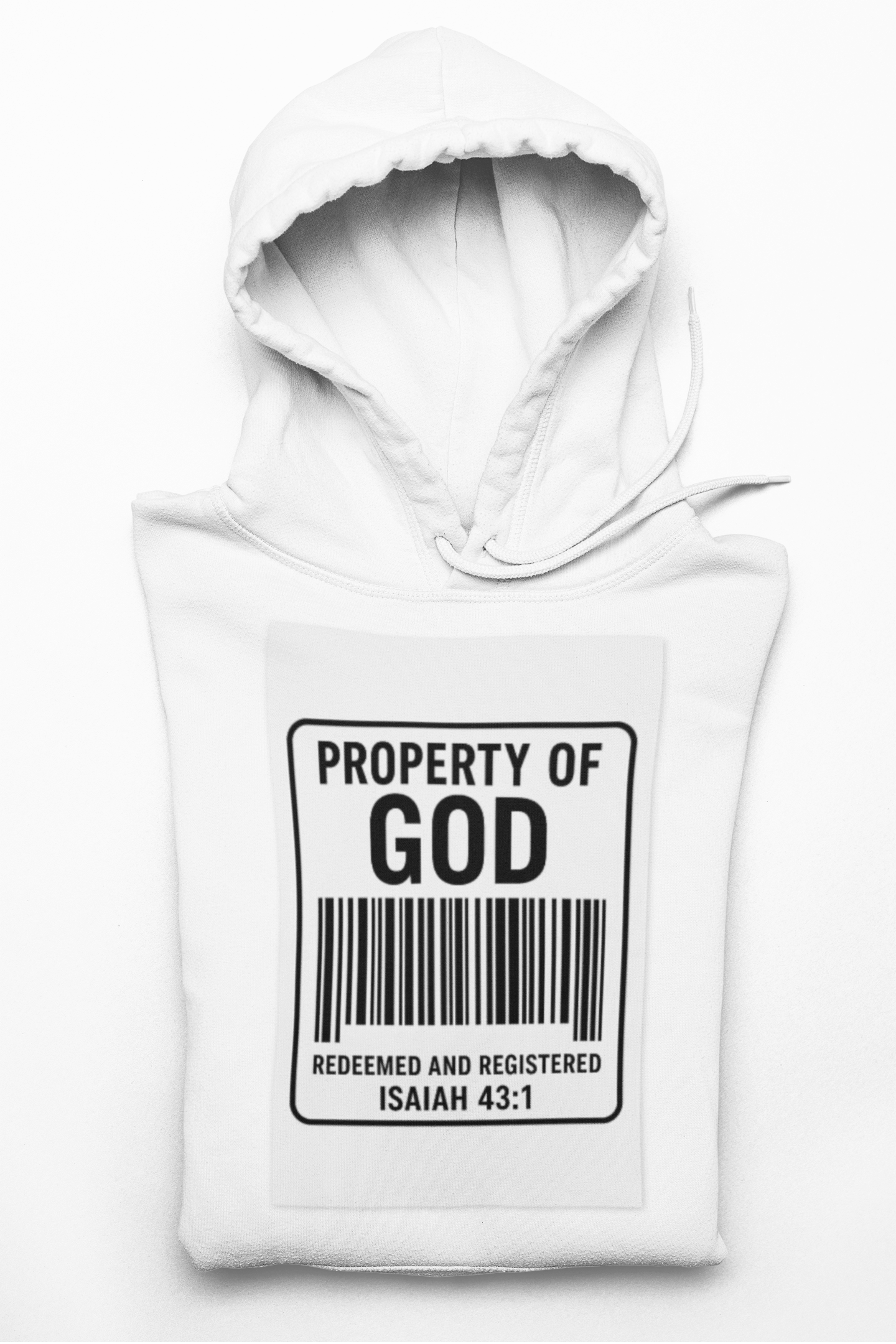 JKFstylez Hoodie Unisex Property of God Hoodie