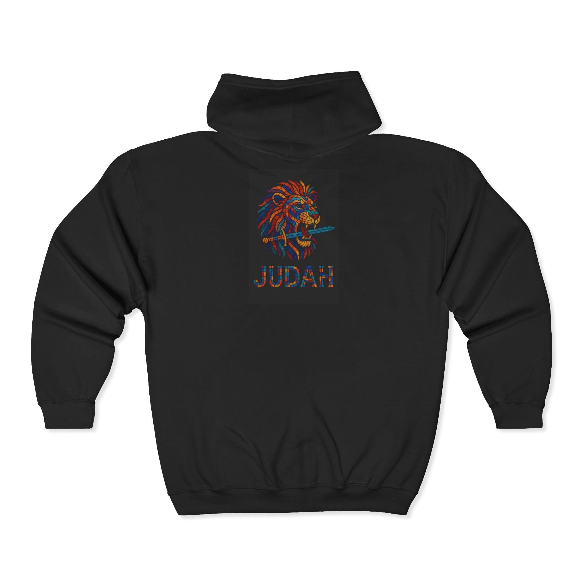 JKFstylez Hoodie Unisex Vibrant Lion Design Hoodie: