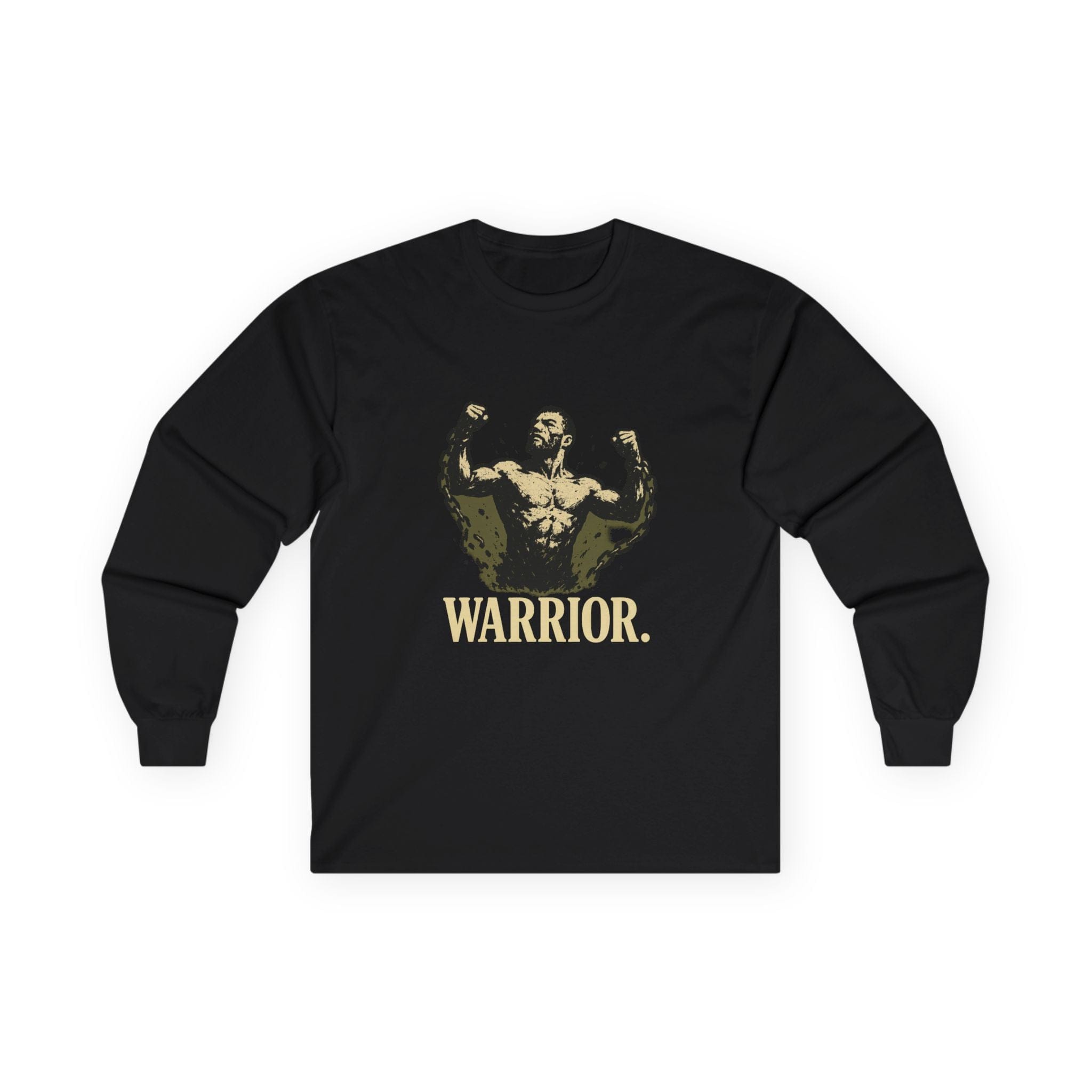 JKFstylez Long-sleeve Black / S Warrior Unisex Long Sleeve T-shirt