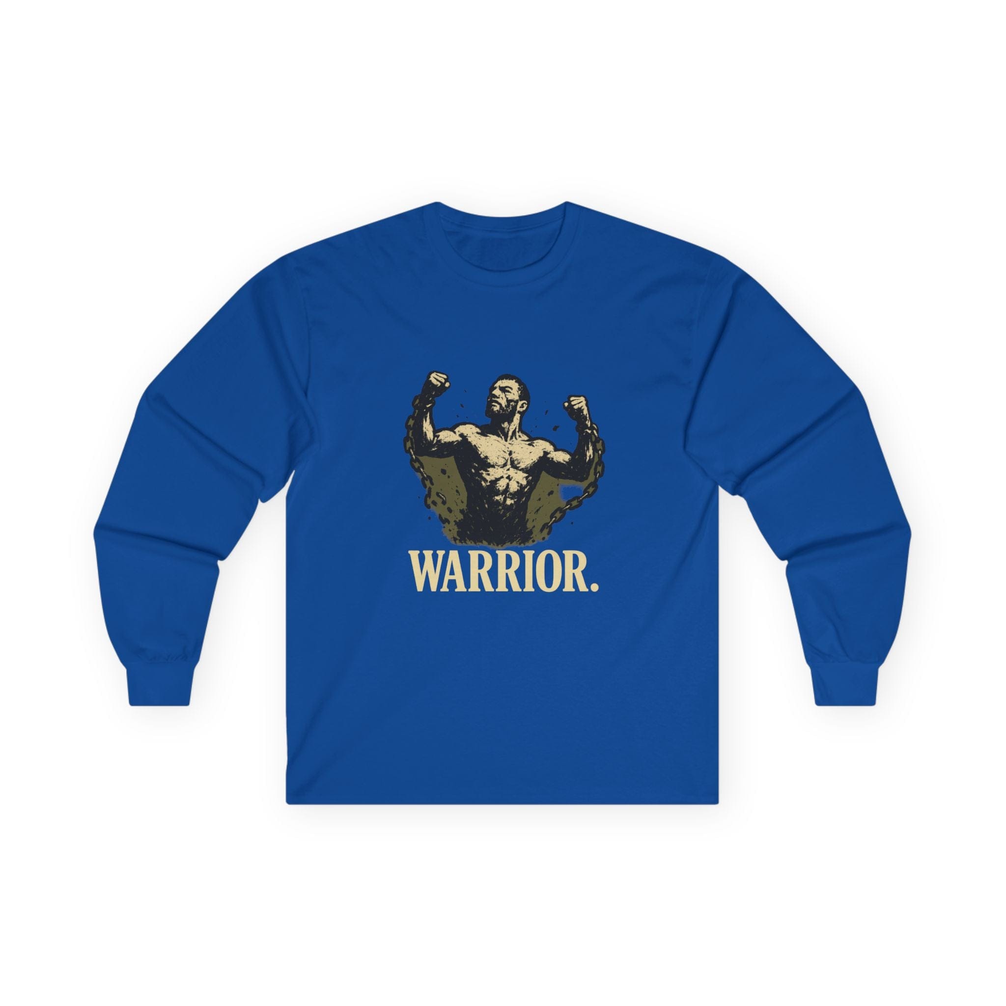 JKFstylez Long-sleeve Royal / S Warrior Unisex Long Sleeve T-shirt