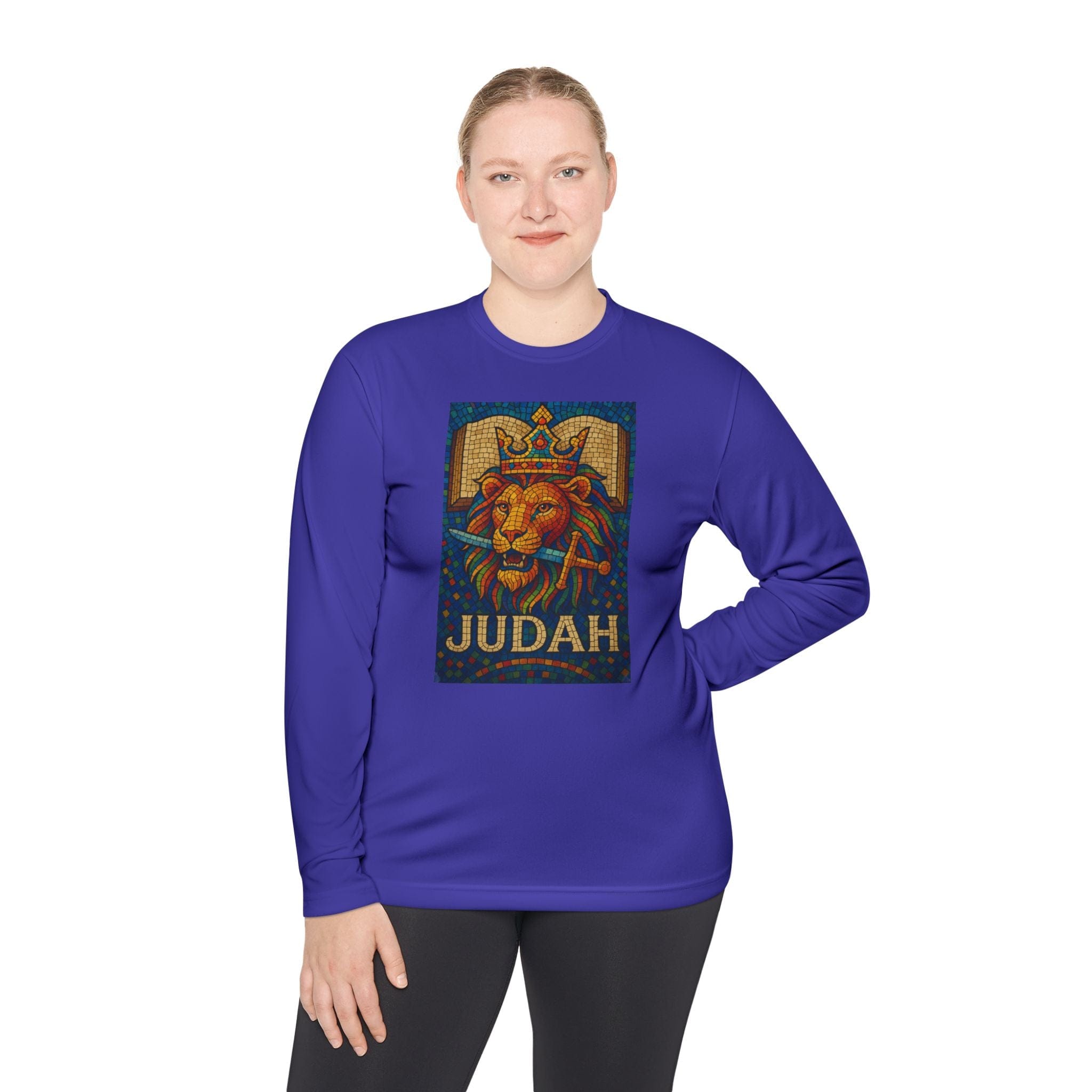 JKFstylez Long-sleeve Unisex Judah Lion Long Sleeve Tee