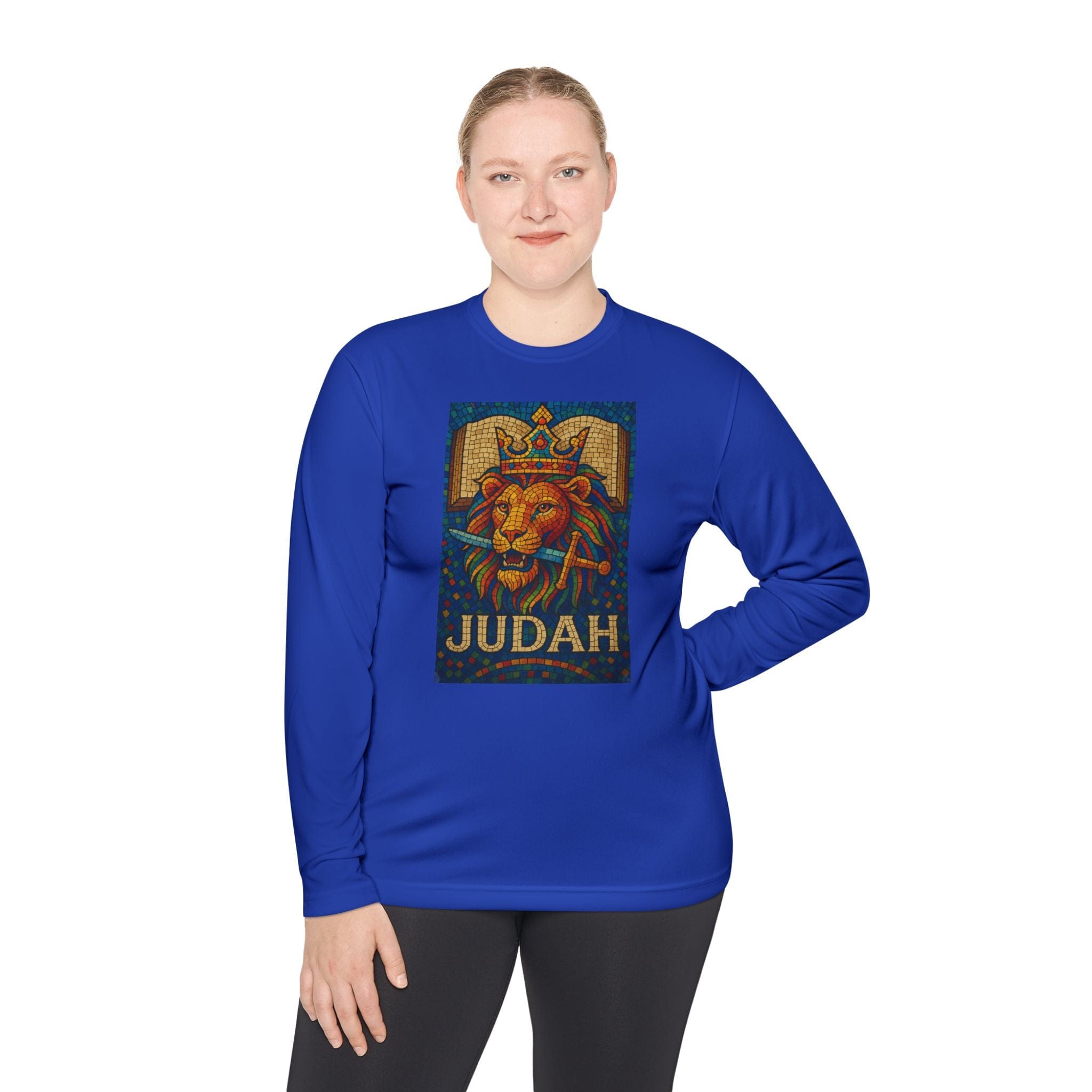 JKFstylez Long-sleeve Unisex Judah Lion Long Sleeve Tee