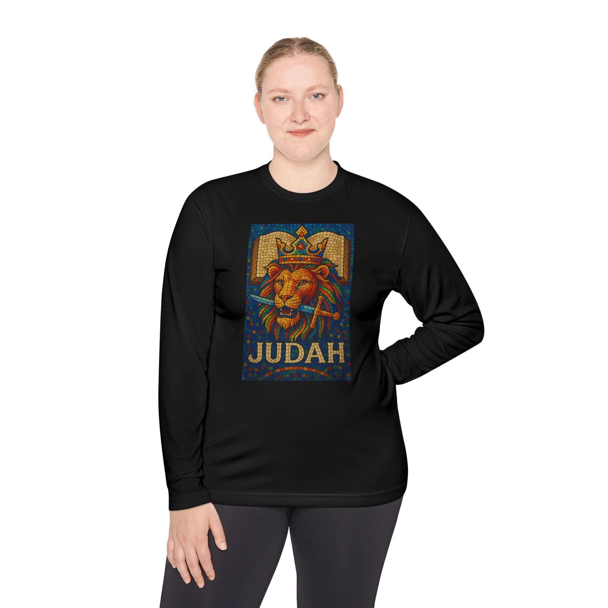 JKFstylez Long-sleeve Unisex Judah Lion Long Sleeve Tee