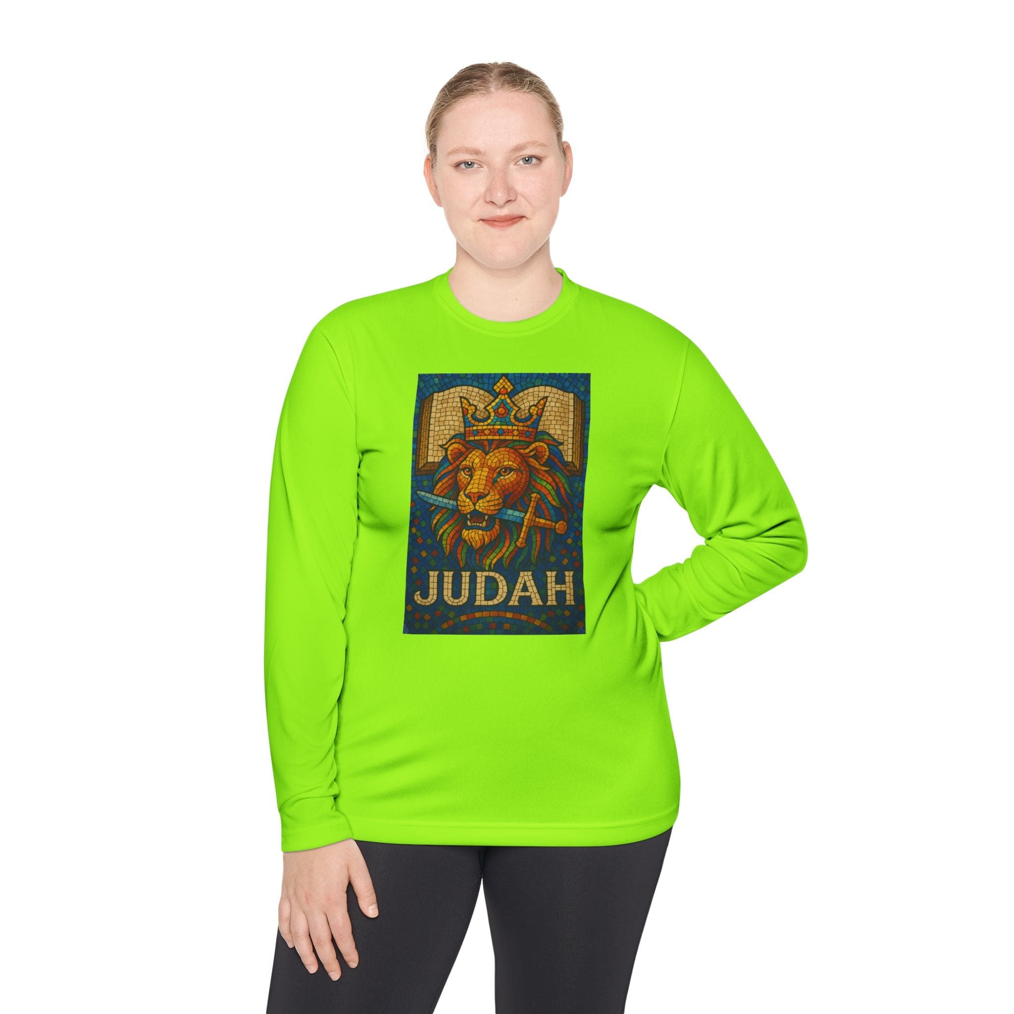JKFstylez Long-sleeve Unisex Judah Lion Long Sleeve Tee