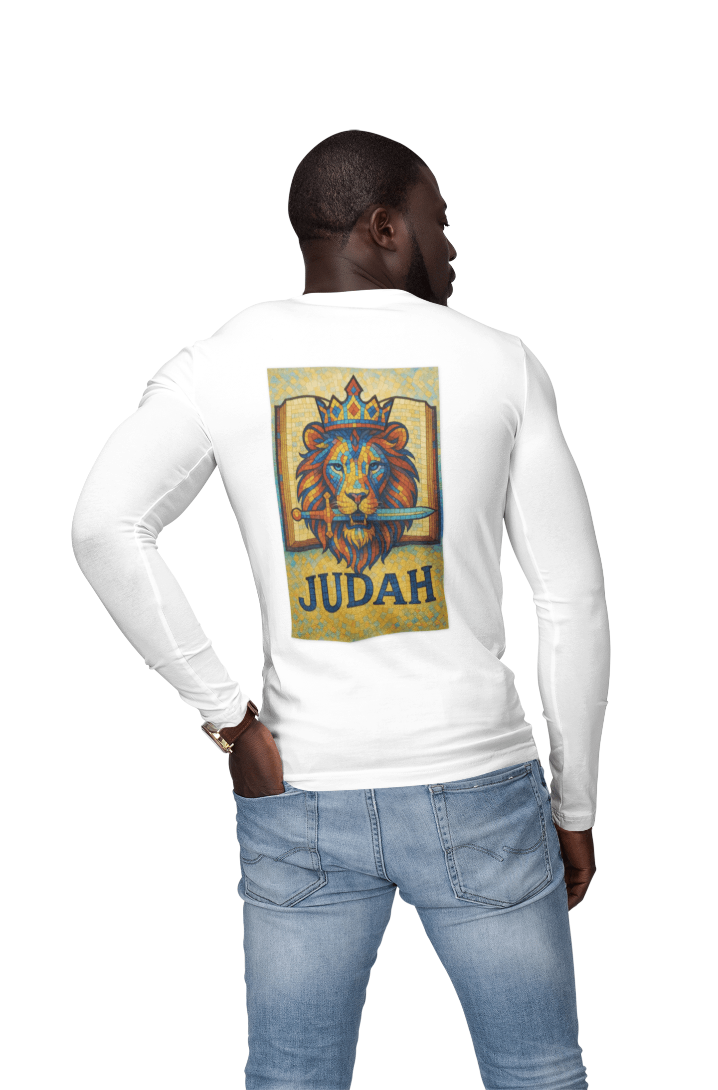 JKFstylez Long-sleeve Unisex Judah Lion Long Slv T