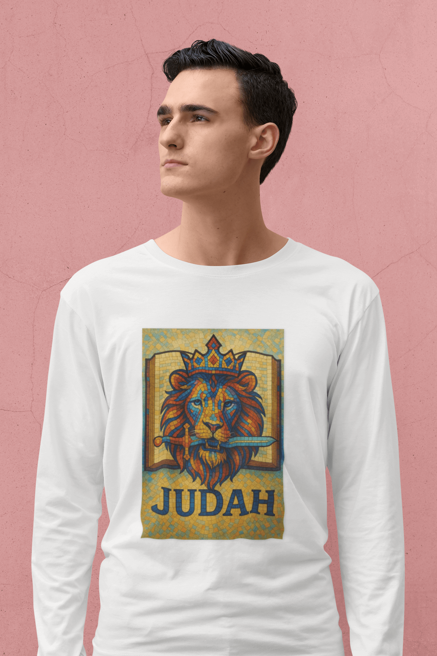 JKFstylez Long-sleeve Unisex Judah Lion Long Slv T
