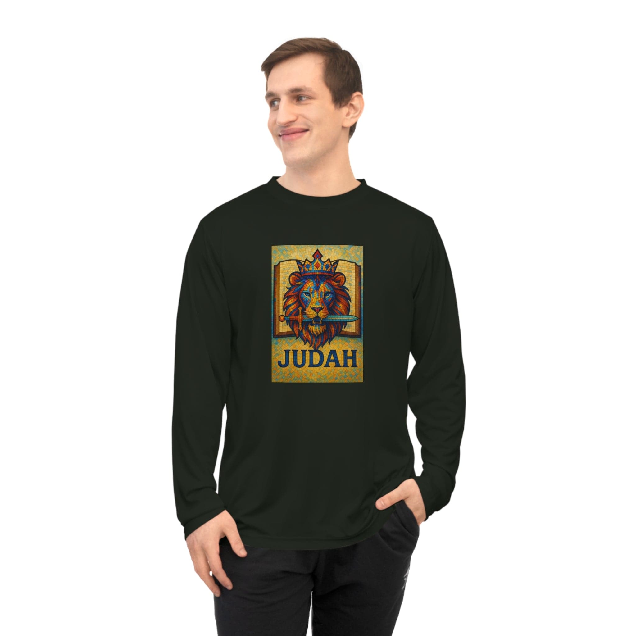 JKFstylez Long-sleeve Unisex Judah Lion Long Slv T
