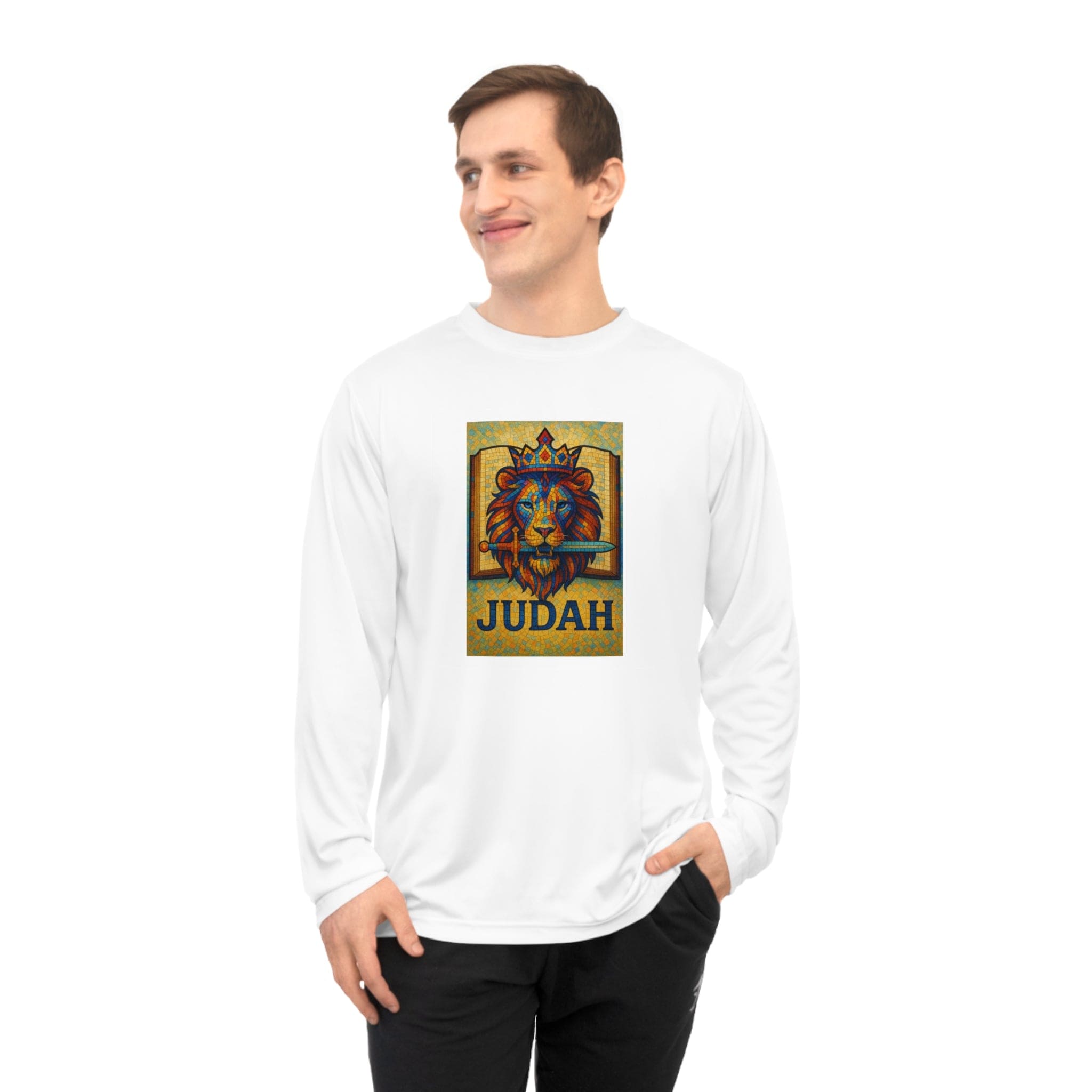 JKFstylez Long-sleeve Unisex Judah Lion Long Slv T