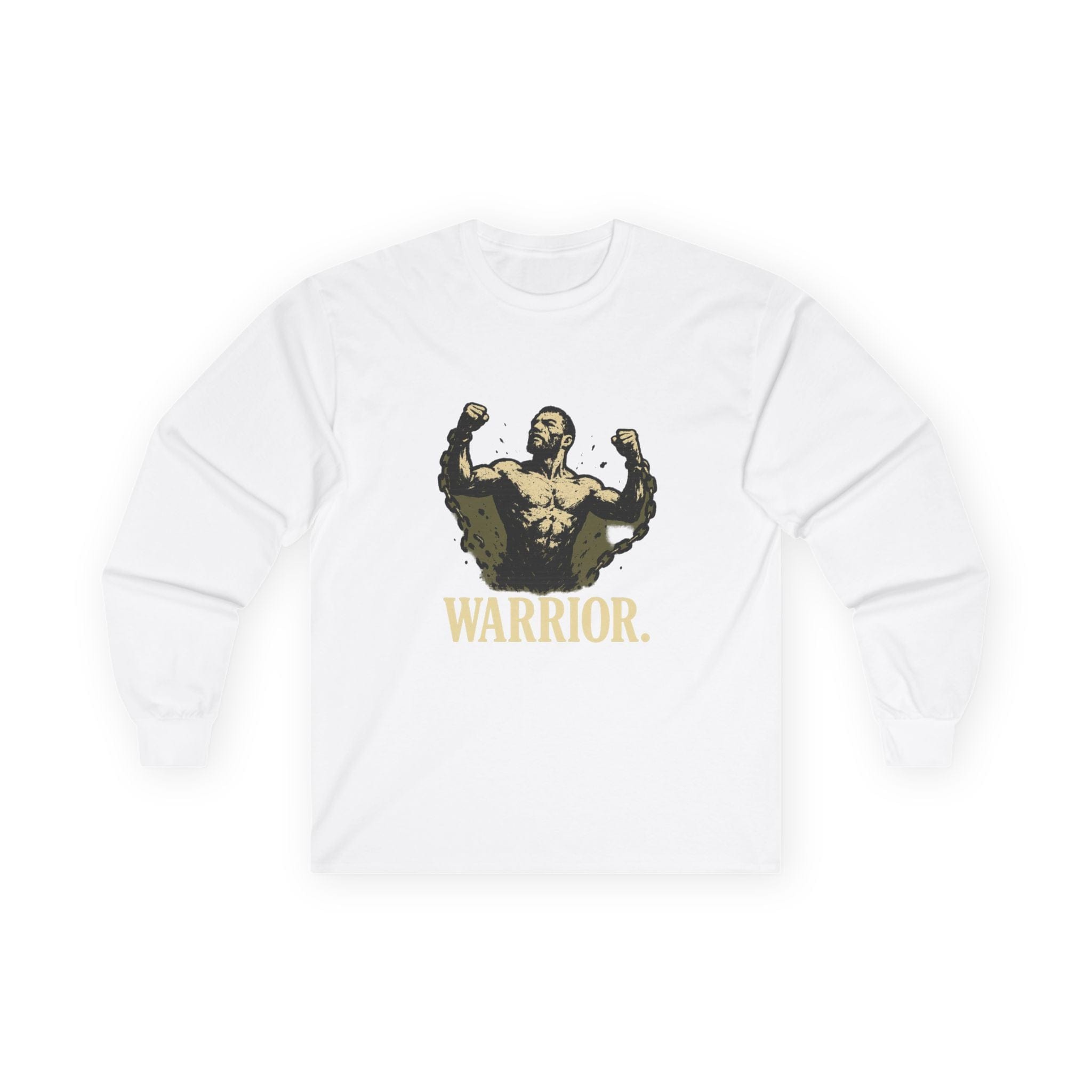 JKFstylez Long-sleeve White / S Warrior Unisex Long Sleeve T-shirt