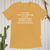 JKFstylez  Mustard Triblend / XS Short sleeve t-shirt