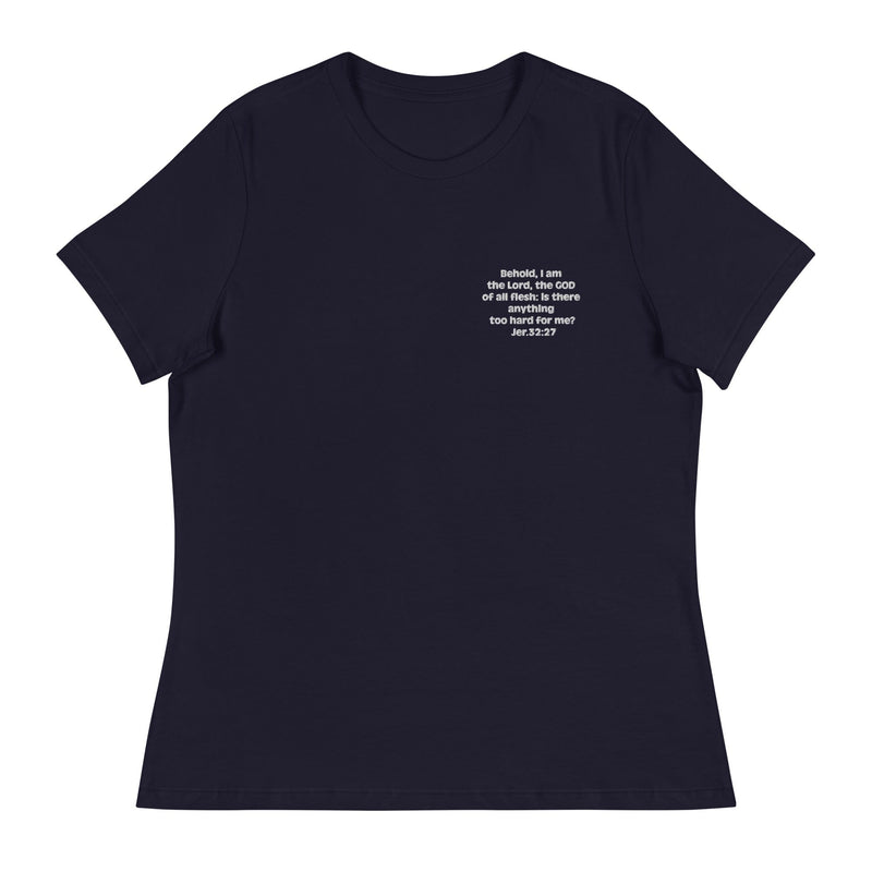 JKFstylez  Navy / S Women's Relaxed T-Shirt