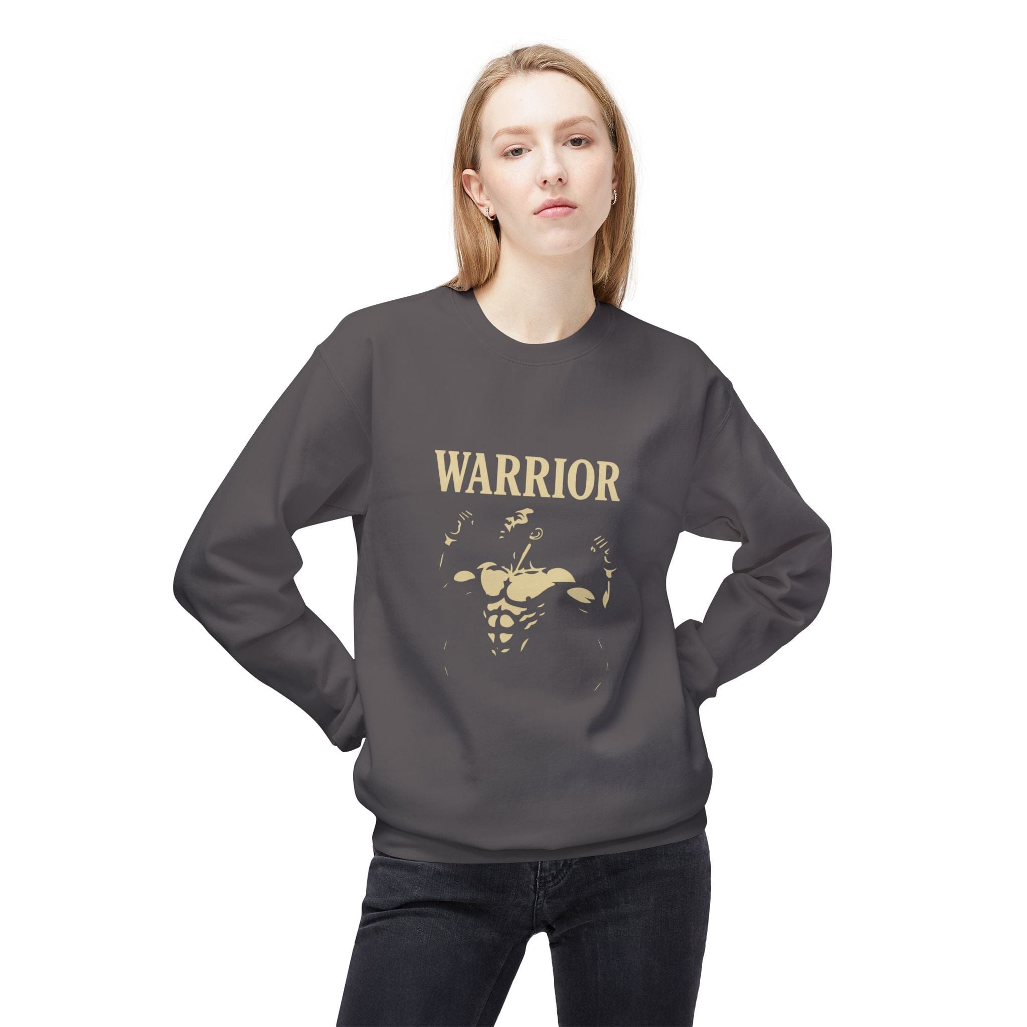 JKFstylez Sweatshirt Charcoal / S Warrior Sweatshirt