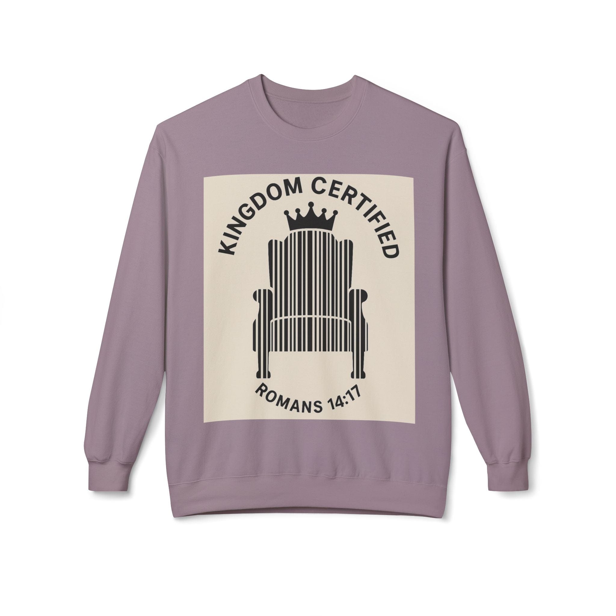 JKFstylez Sweatshirt Paragon / S Unisex Kingdom Certified Crewneck Sweatshirt, Cozy Christian Sweatshirt, Inspirational Fleece, Faith-Based Apparel, Gift for Believers