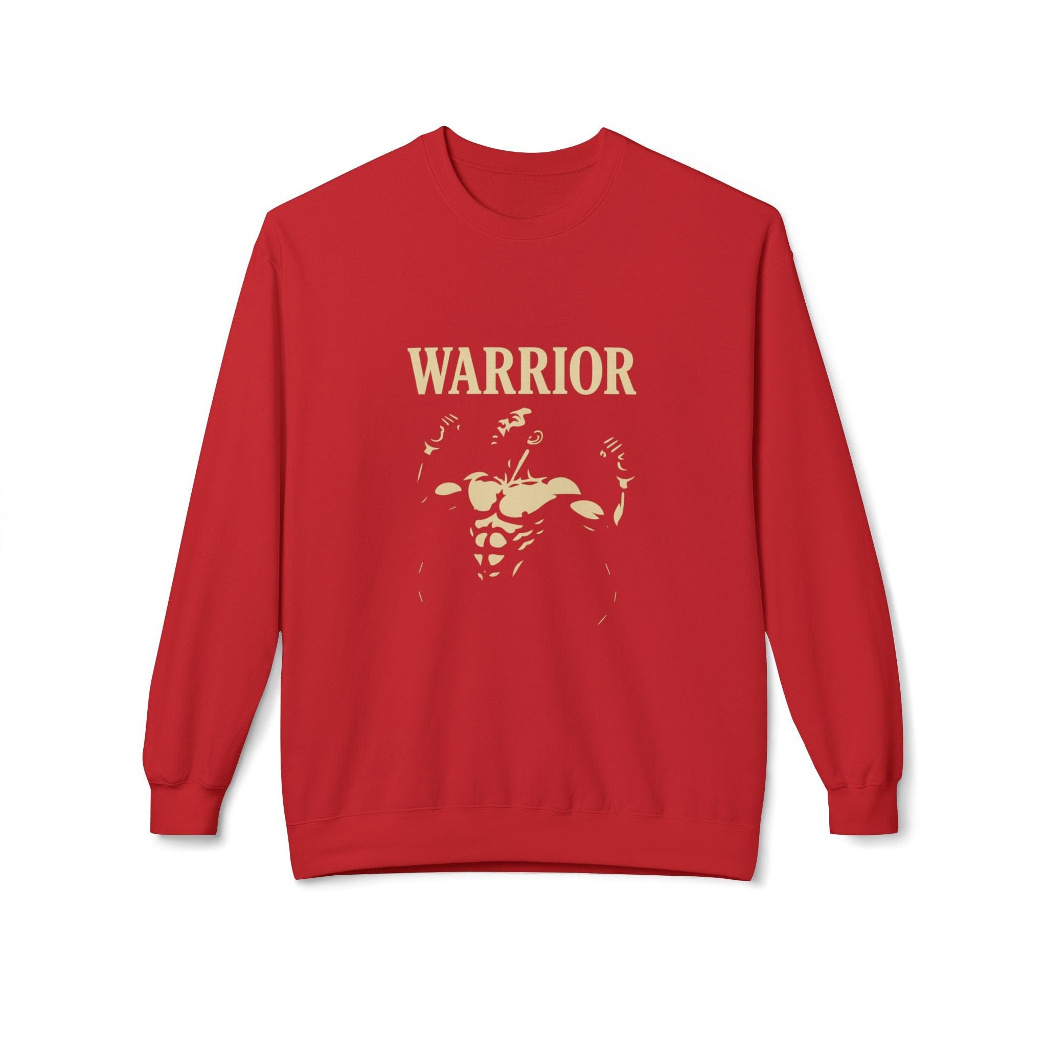 JKFstylez Sweatshirt Red / S Warrior Sweatshirt