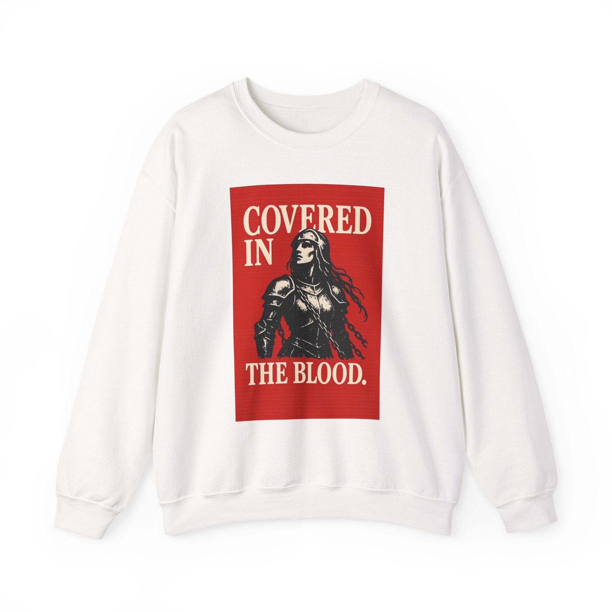 JKFstylez Sweatshirt White / S Covered in the Blood Graphic Sweatshirt