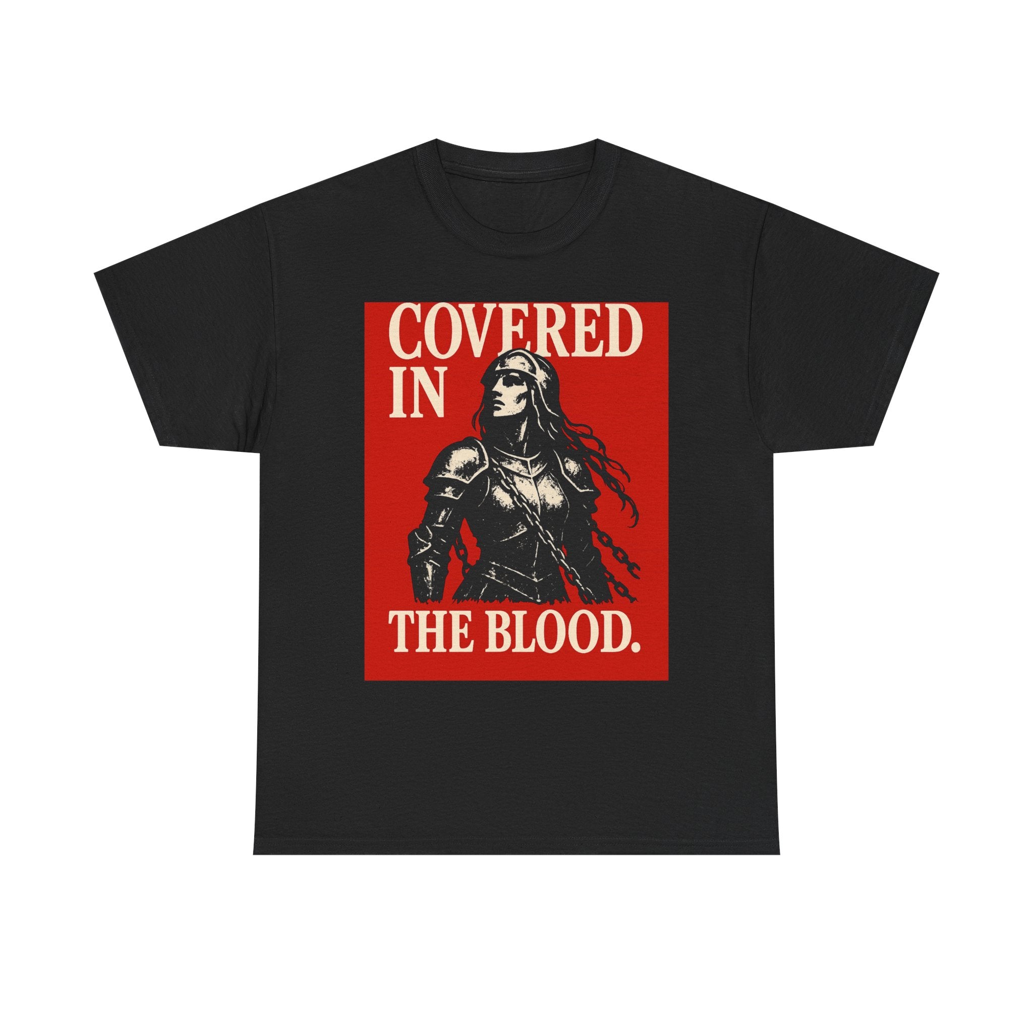 JKFstylez T-Shirt Black / S Unisex Covered in the Blood Unisex Heavy Cotton Tee