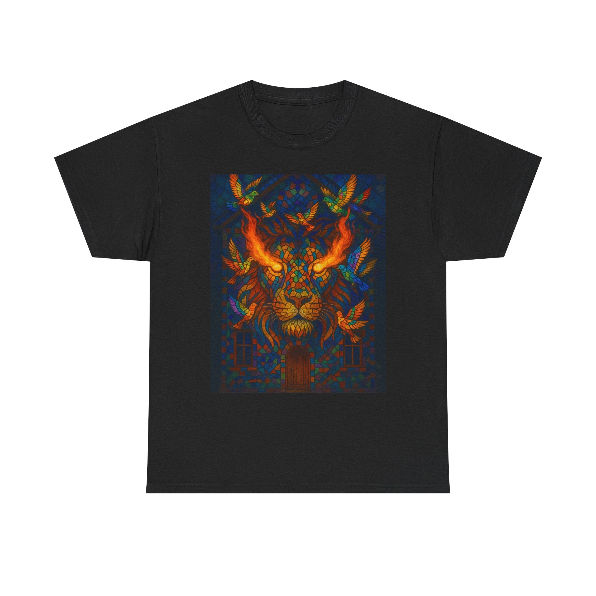 JKFstylez T-Shirt Black / S Unisex Lion Graphic Tee