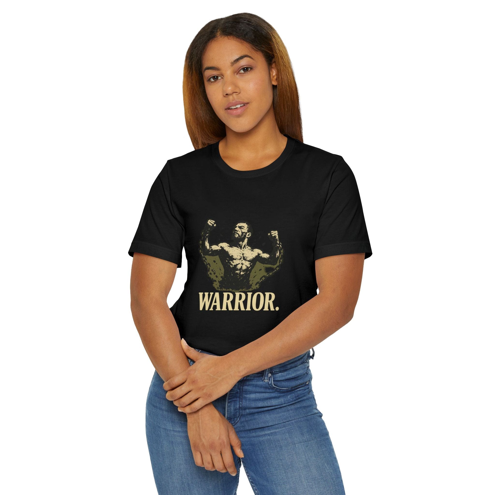 JKFstylez T-Shirt Black / S Unisex Warrior Jersey T-Shirt