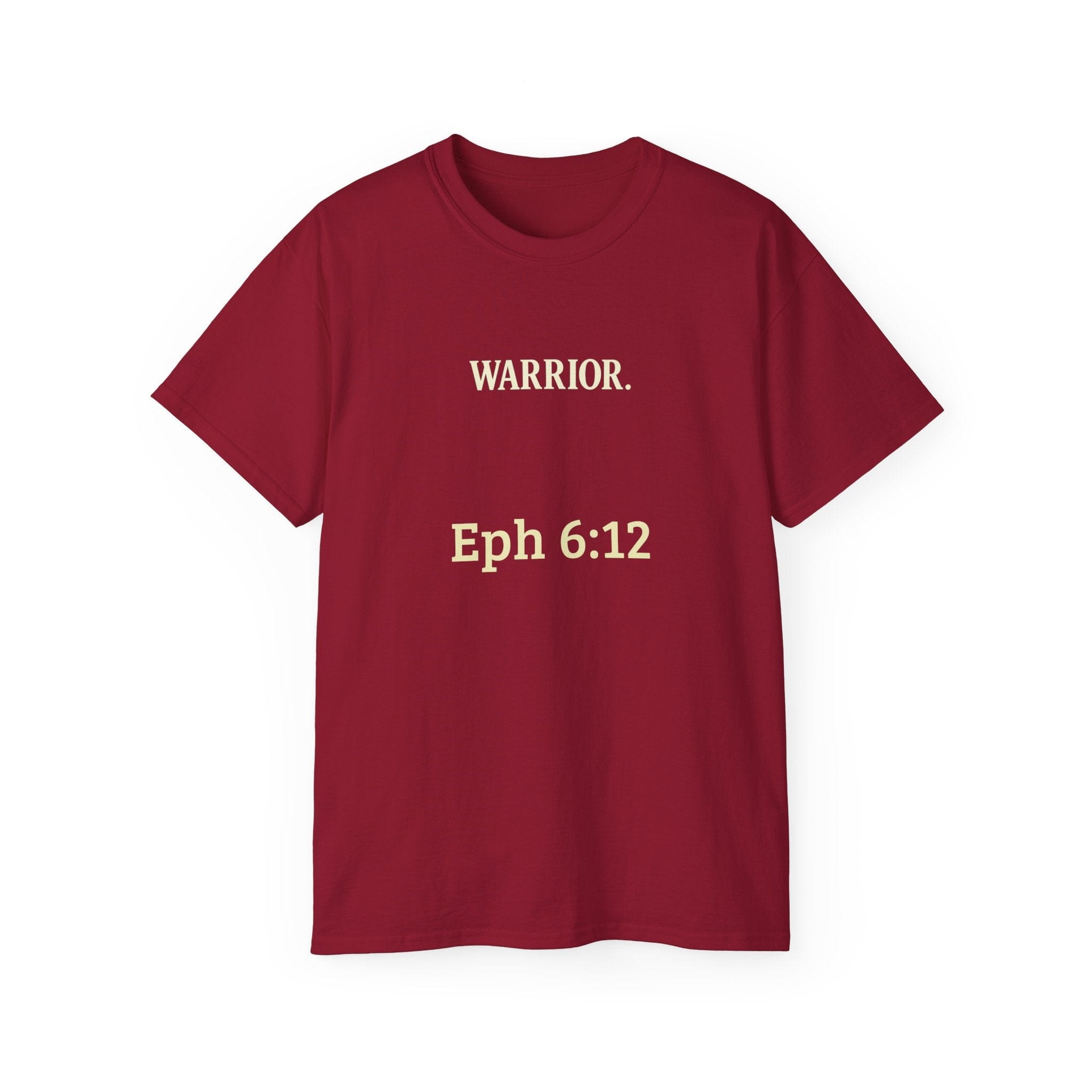 JKFstylez T-Shirt Cardinal Red / S Warrior Unisex T-shirt