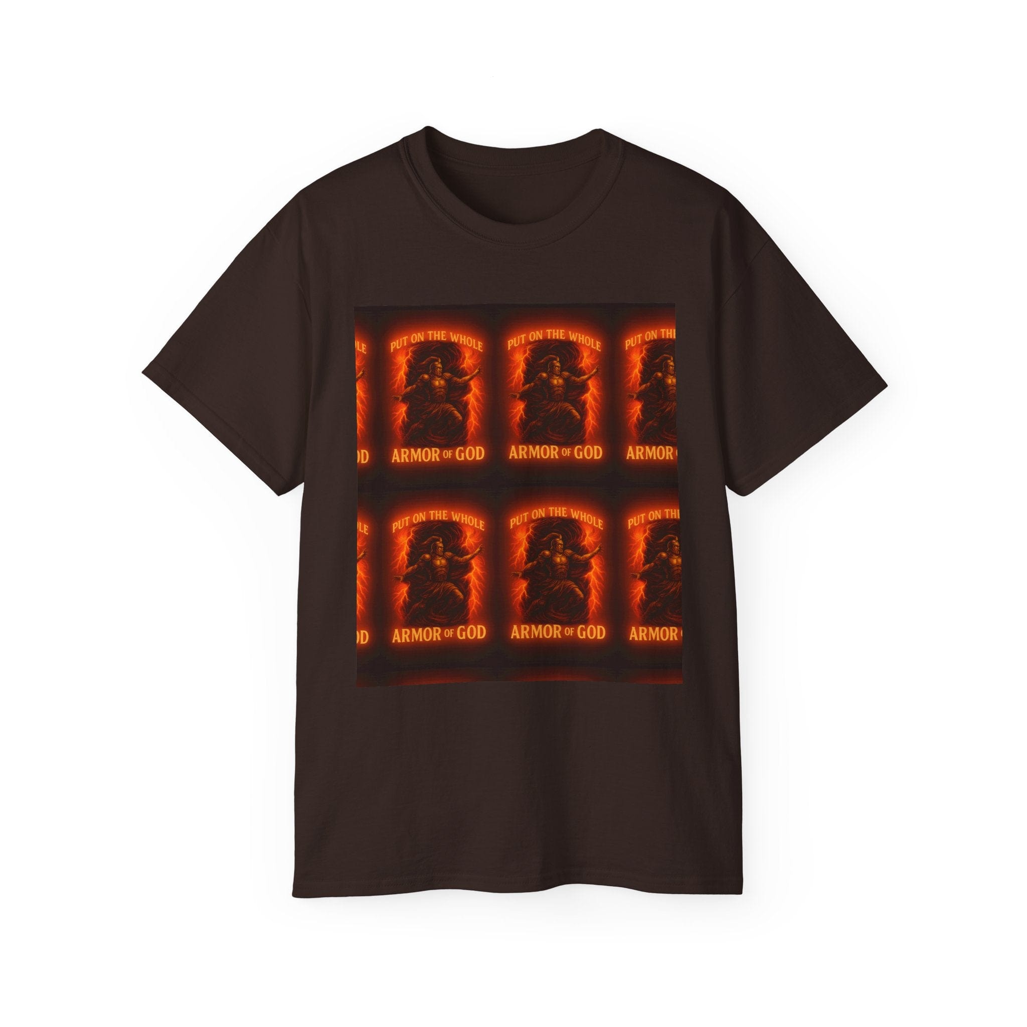 JKFstylez T-Shirt Dark Chocolate / S Spiritual Armor Graphic Tee | Unisex Cotton T-Shirt