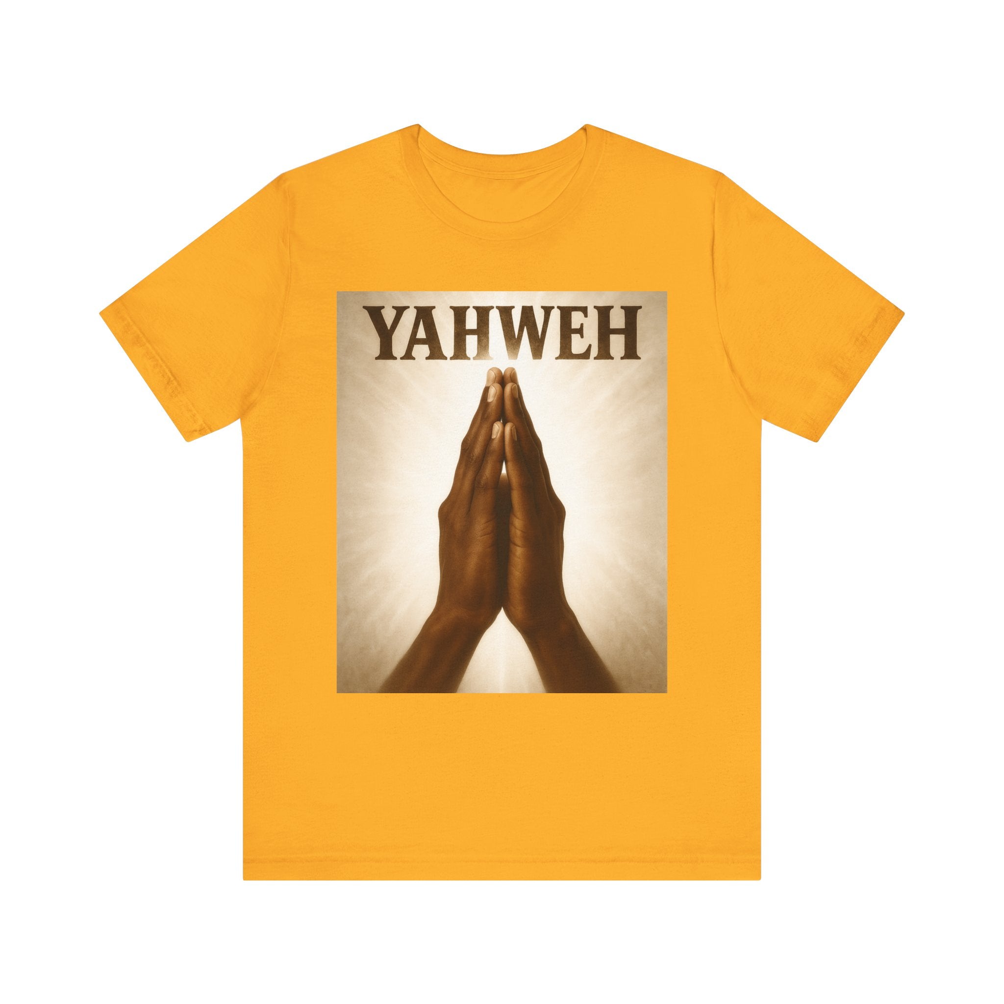 JKFstylez T-Shirt Gold / S UniseX Faith Inspired Yahweh Tee,