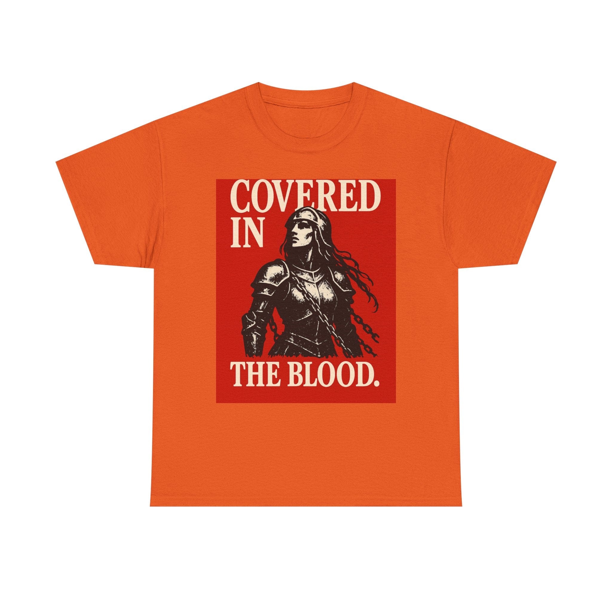 JKFstylez T-Shirt Orange / S Unisex Covered in the Blood Unisex Heavy Cotton Tee