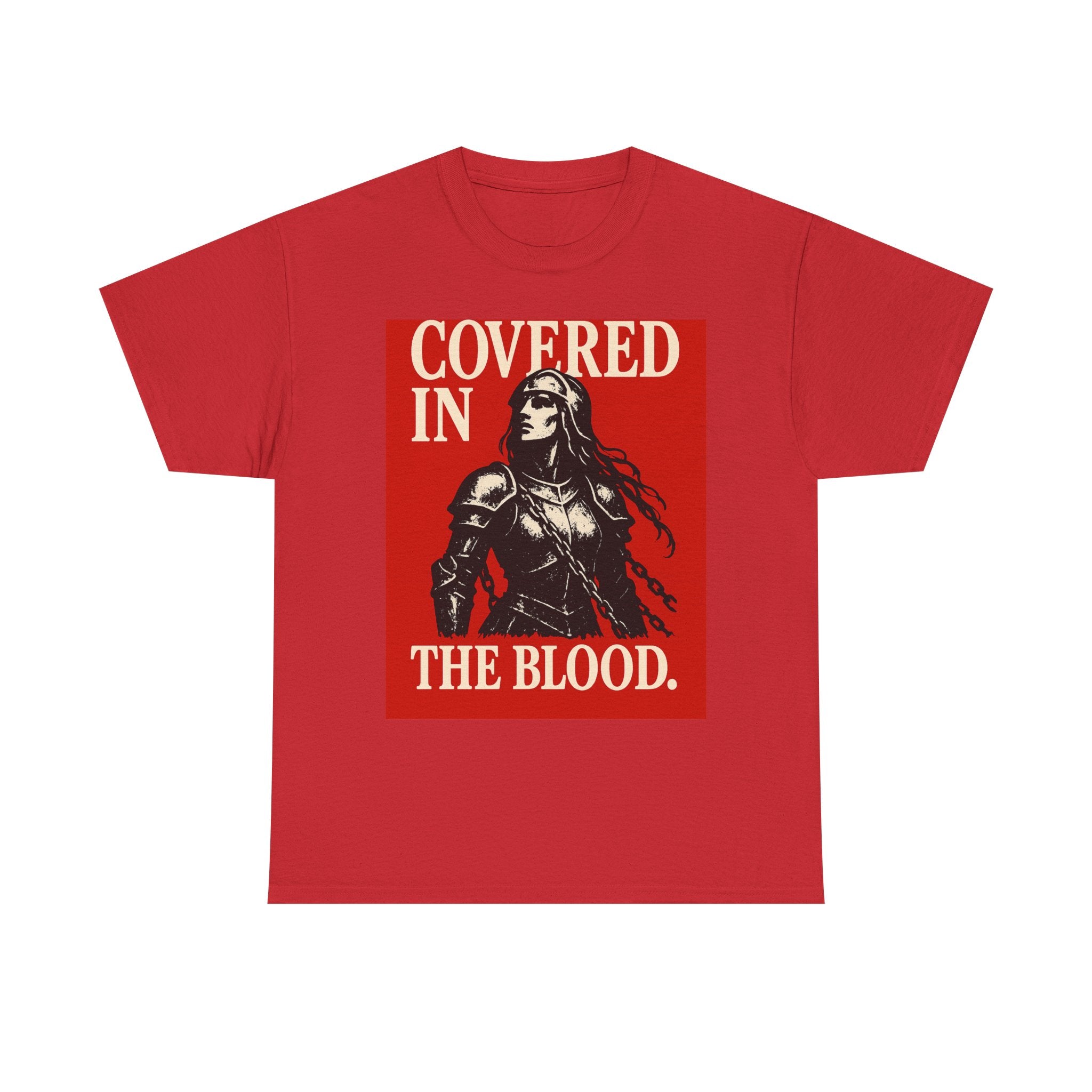 JKFstylez T-Shirt Red / S Unisex Covered in the Blood Unisex Heavy Cotton Tee