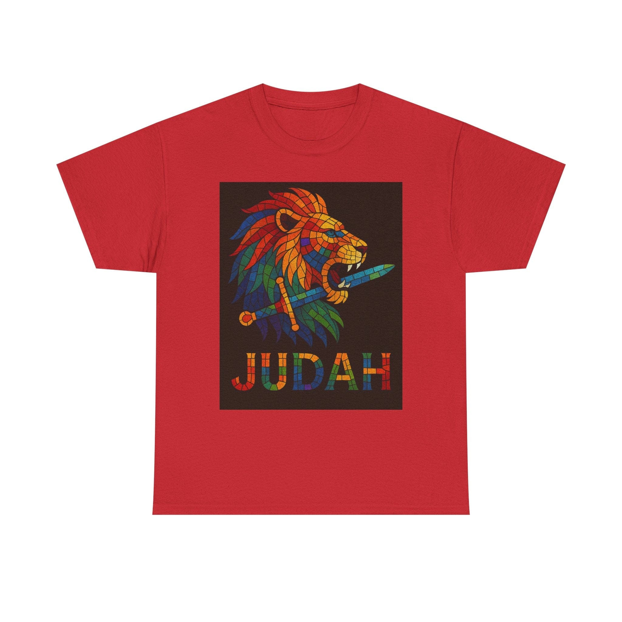 JKFstylez T-Shirt Red / S Unisex Judah Graphic Short Sleeve Tee