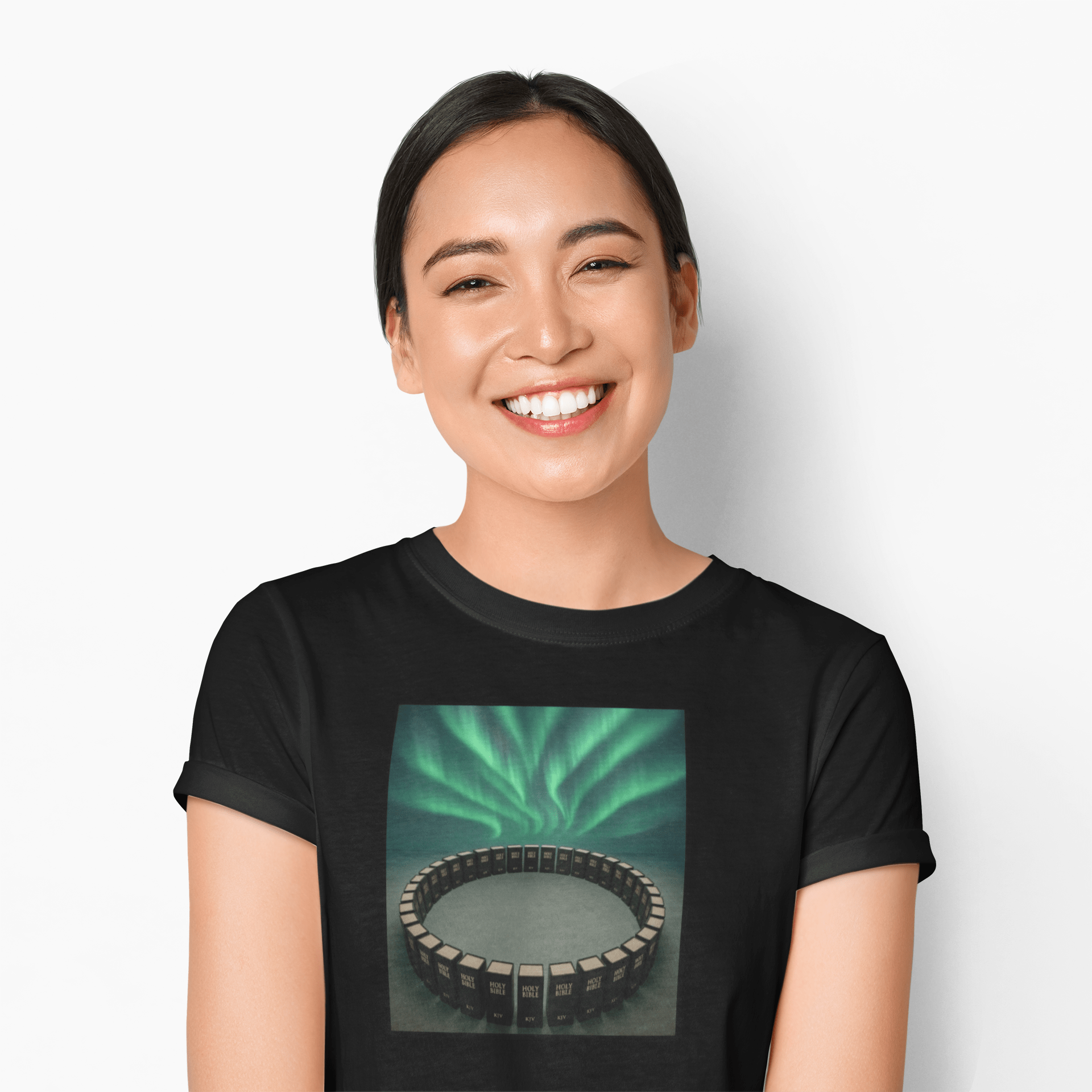 JKFstylez T-Shirt Unique Holy Bible Graphic T-Shirt