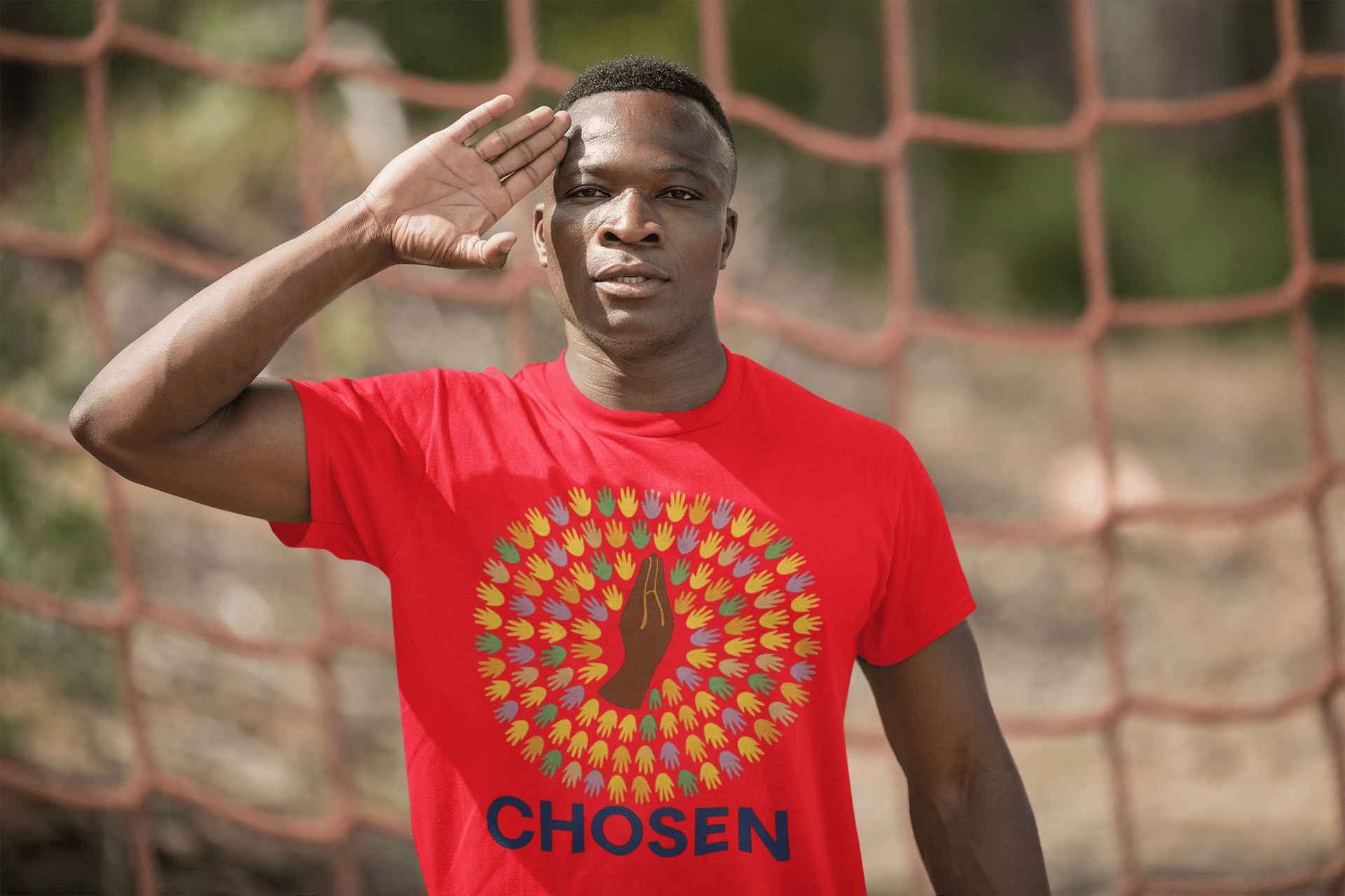 JKFstylez T-Shirt Unisex Chosen Cotton Crew Tee