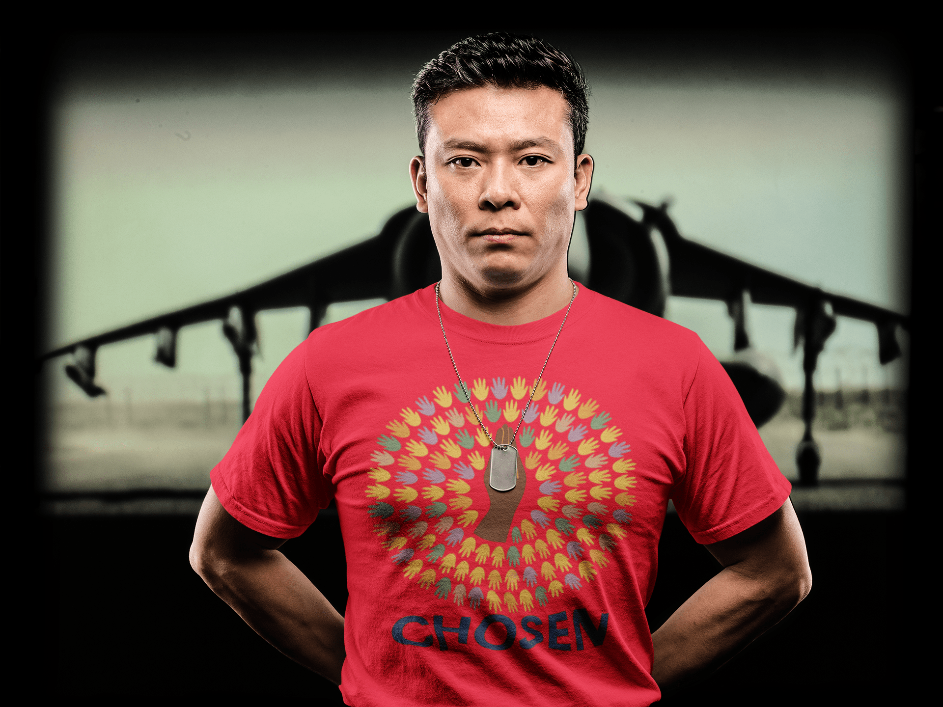 JKFstylez T-Shirt Unisex Chosen Cotton Crew Tee