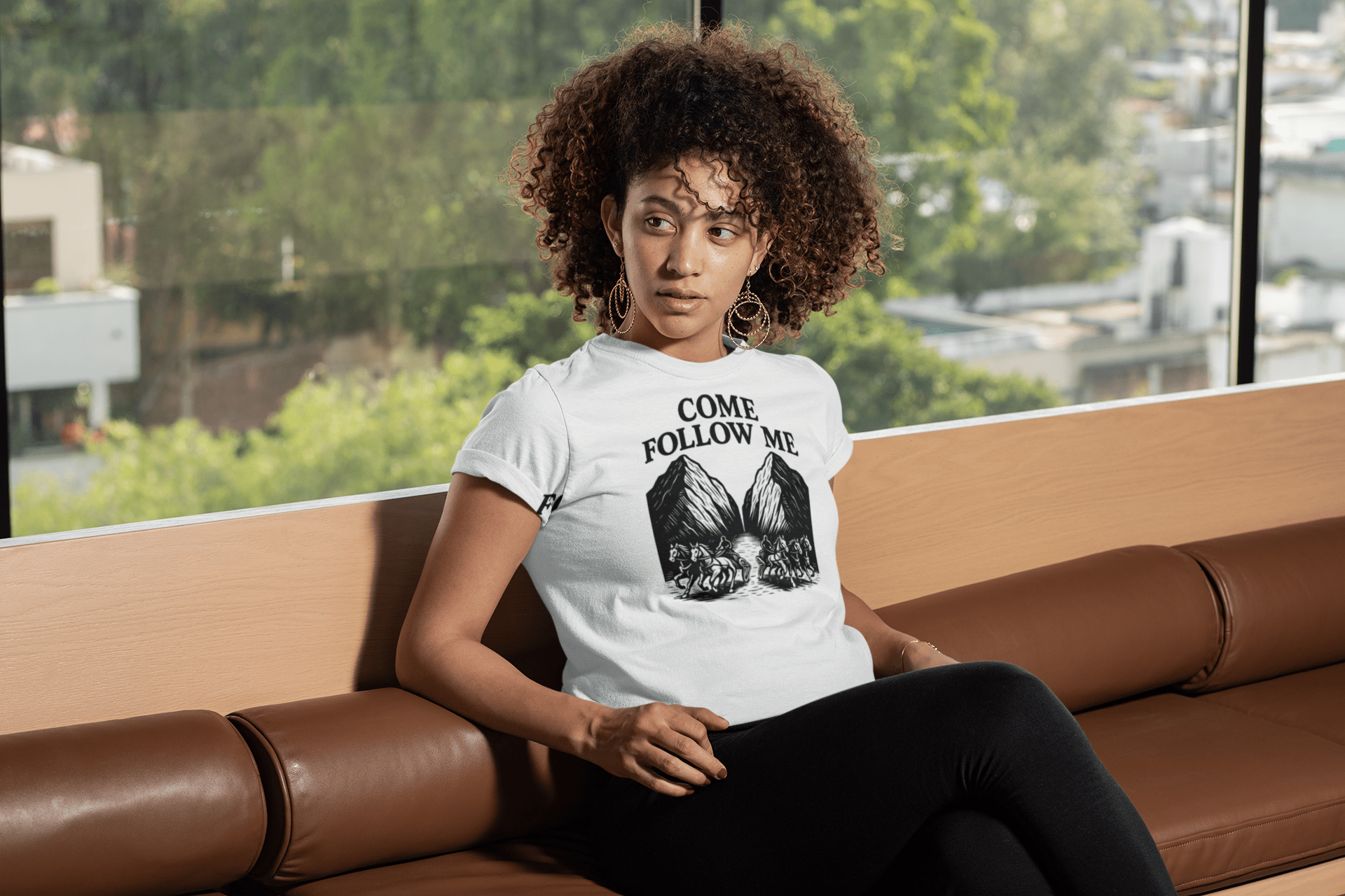 JKFstylez T-Shirt Unisex Come Follow Me Short Sleeve T-shirt