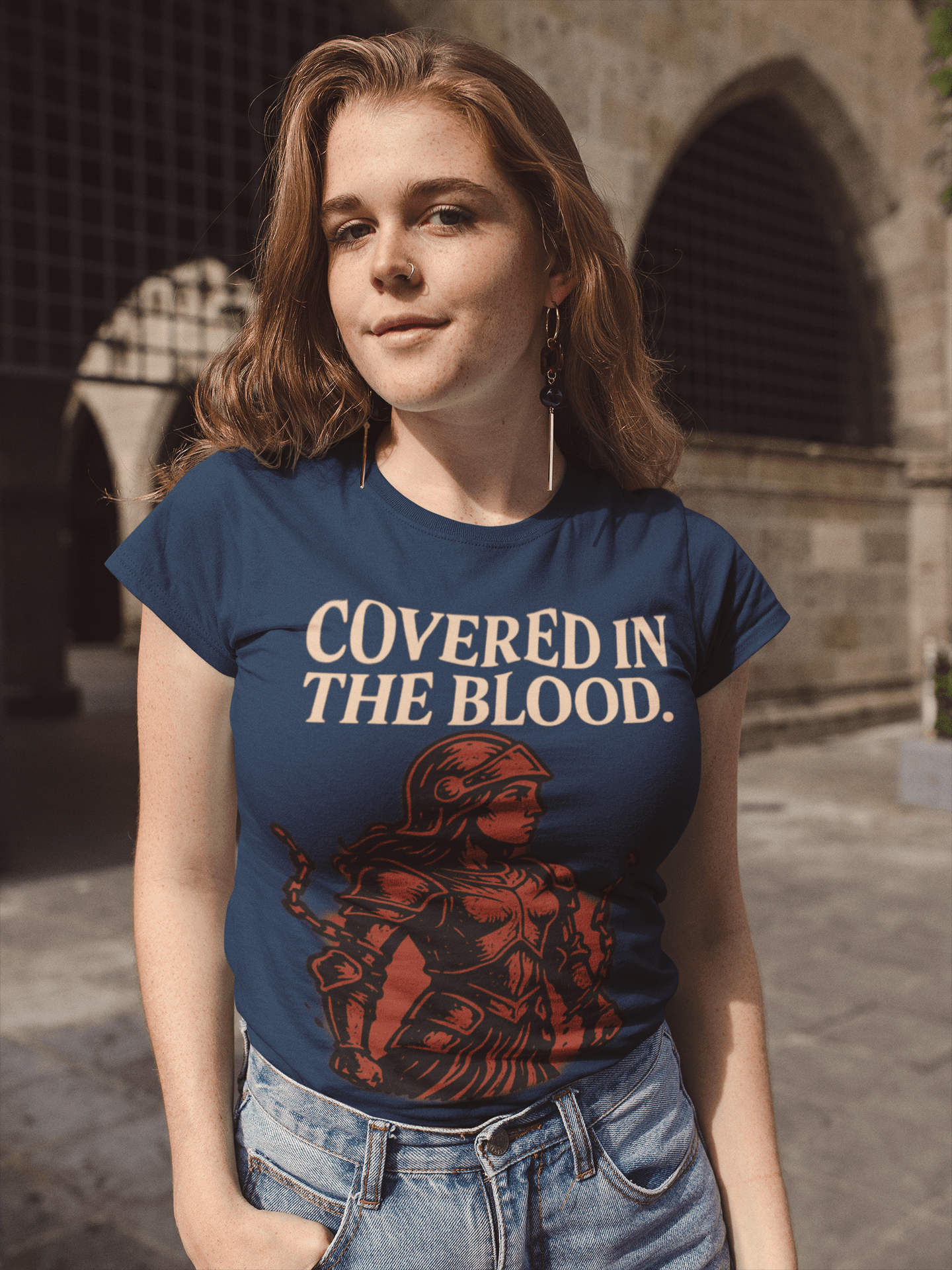 JKFstylez T-Shirt Unisex Covered in the Blood Graphic T-Shirt