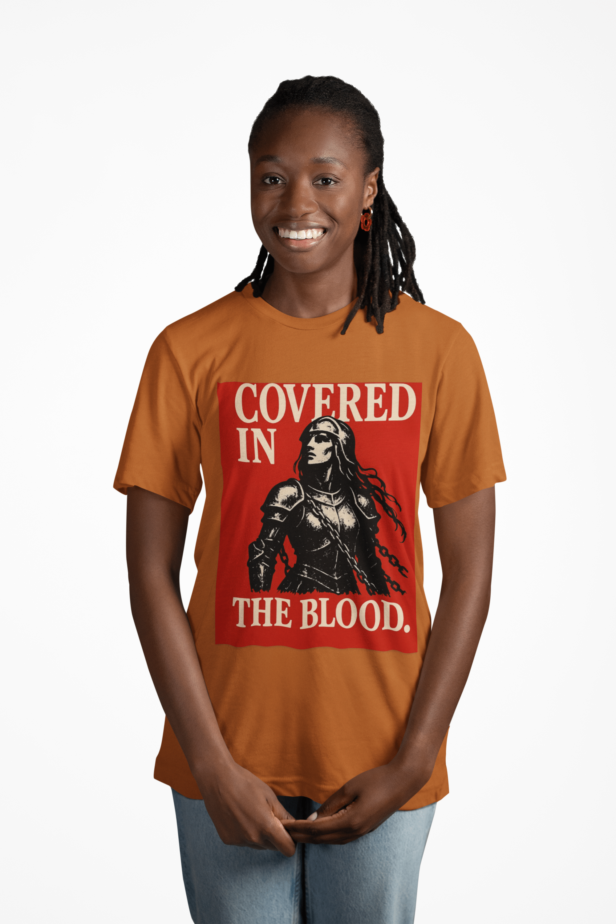 JKFstylez T-Shirt Unisex Covered in the Blood Unisex Heavy Cotton Tee