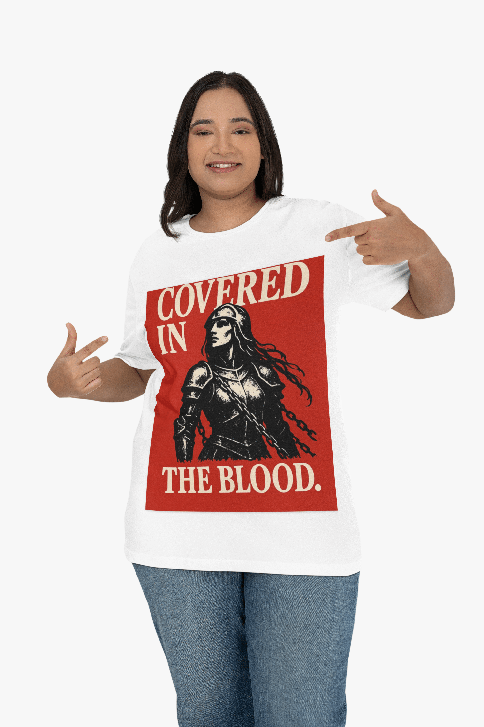 JKFstylez T-Shirt Unisex Covered in the Blood Unisex Heavy Cotton Tee
