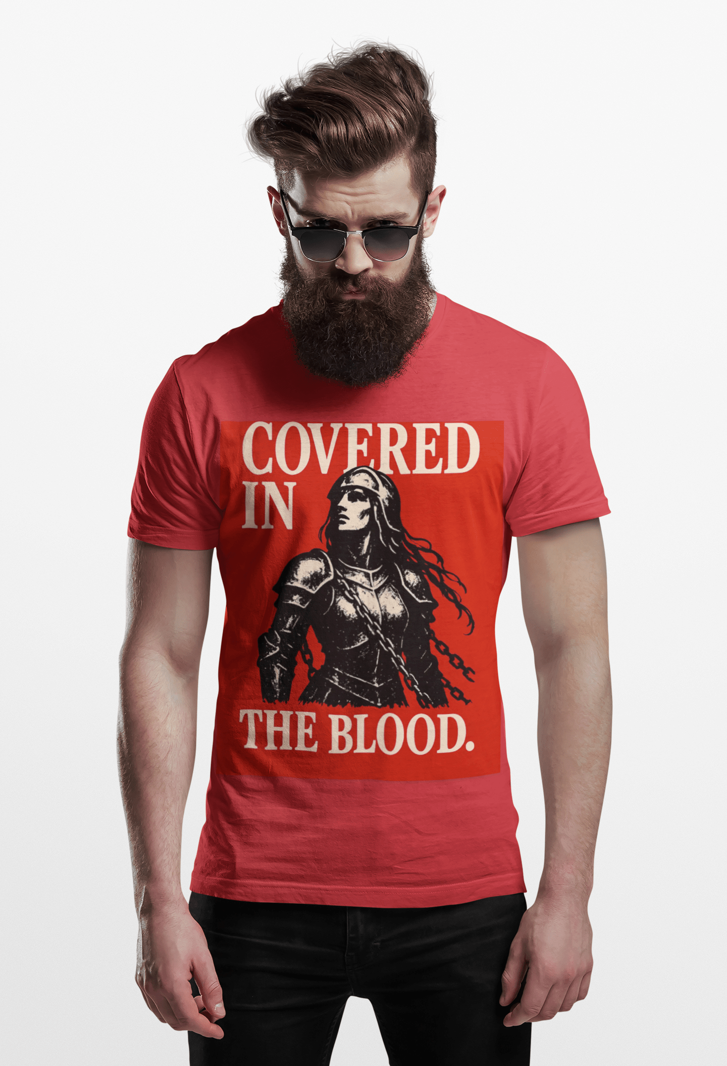 JKFstylez T-Shirt Unisex Covered in the Blood Unisex Heavy Cotton Tee