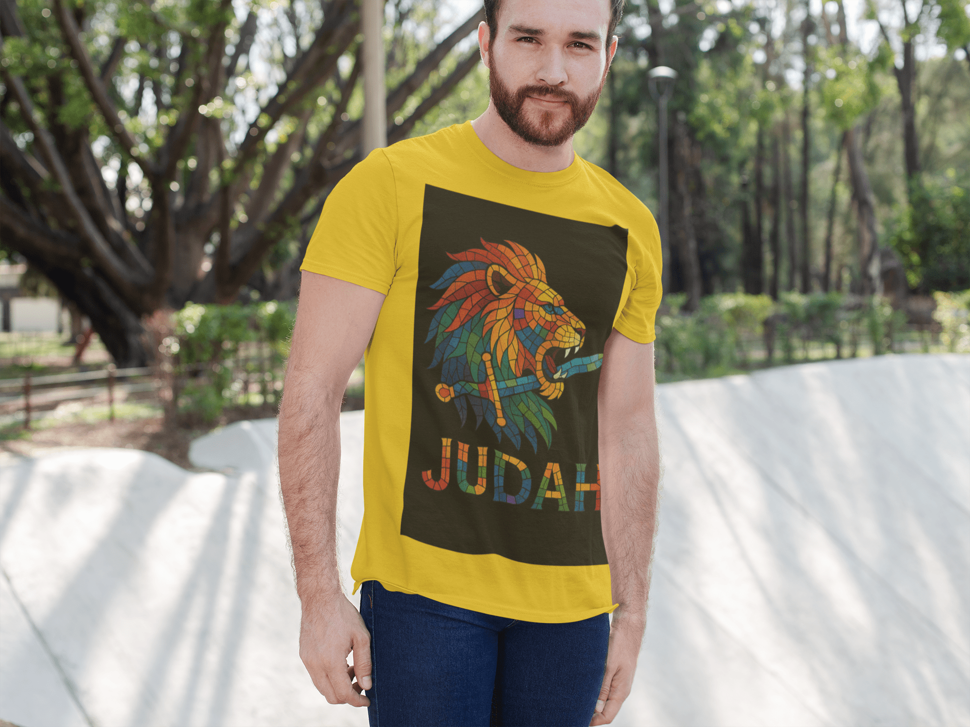 JKFstylez T-Shirt Unisex Judah Graphic Short Sleeve Tee