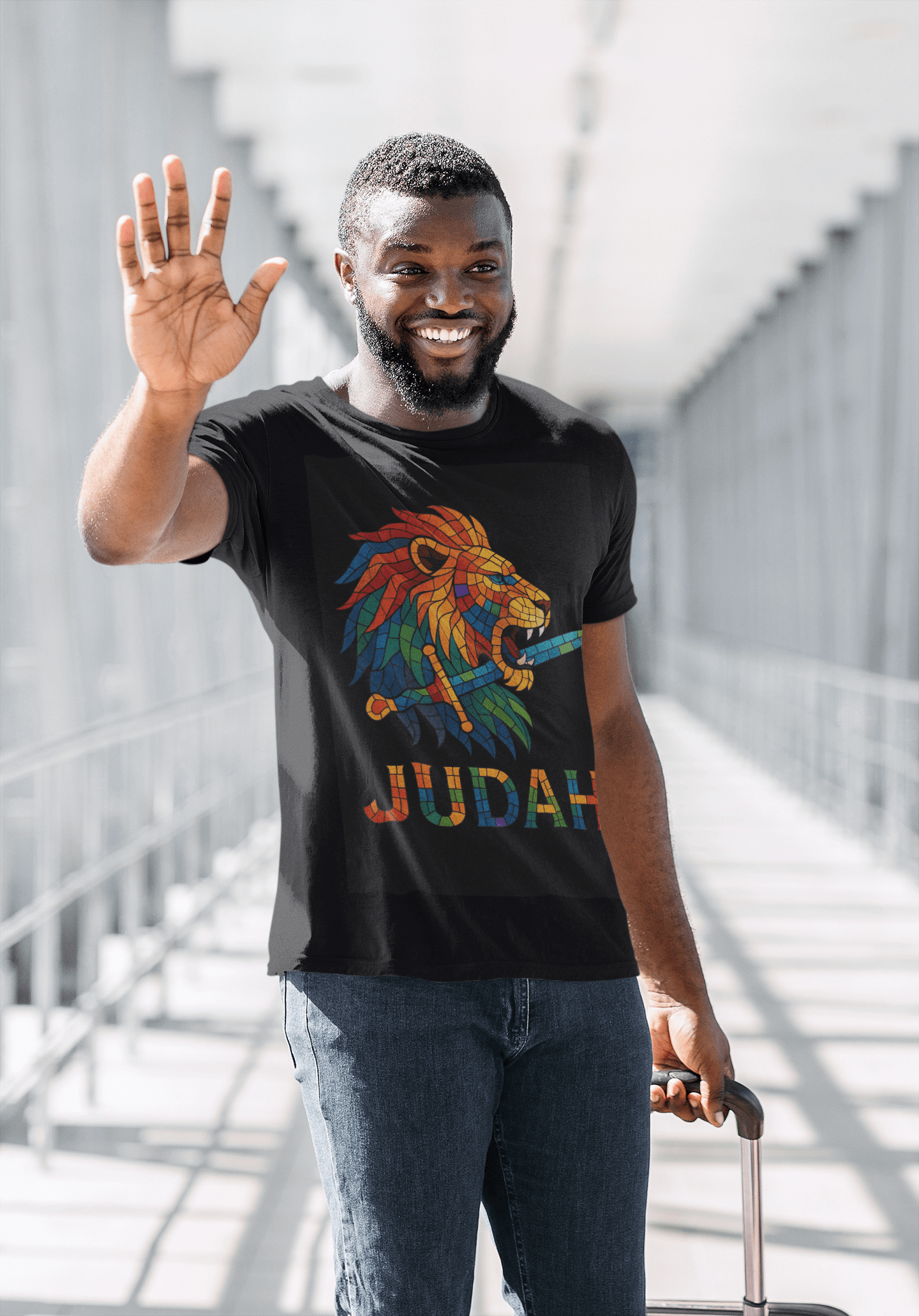 JKFstylez T-Shirt Unisex Judah Graphic Short Sleeve Tee