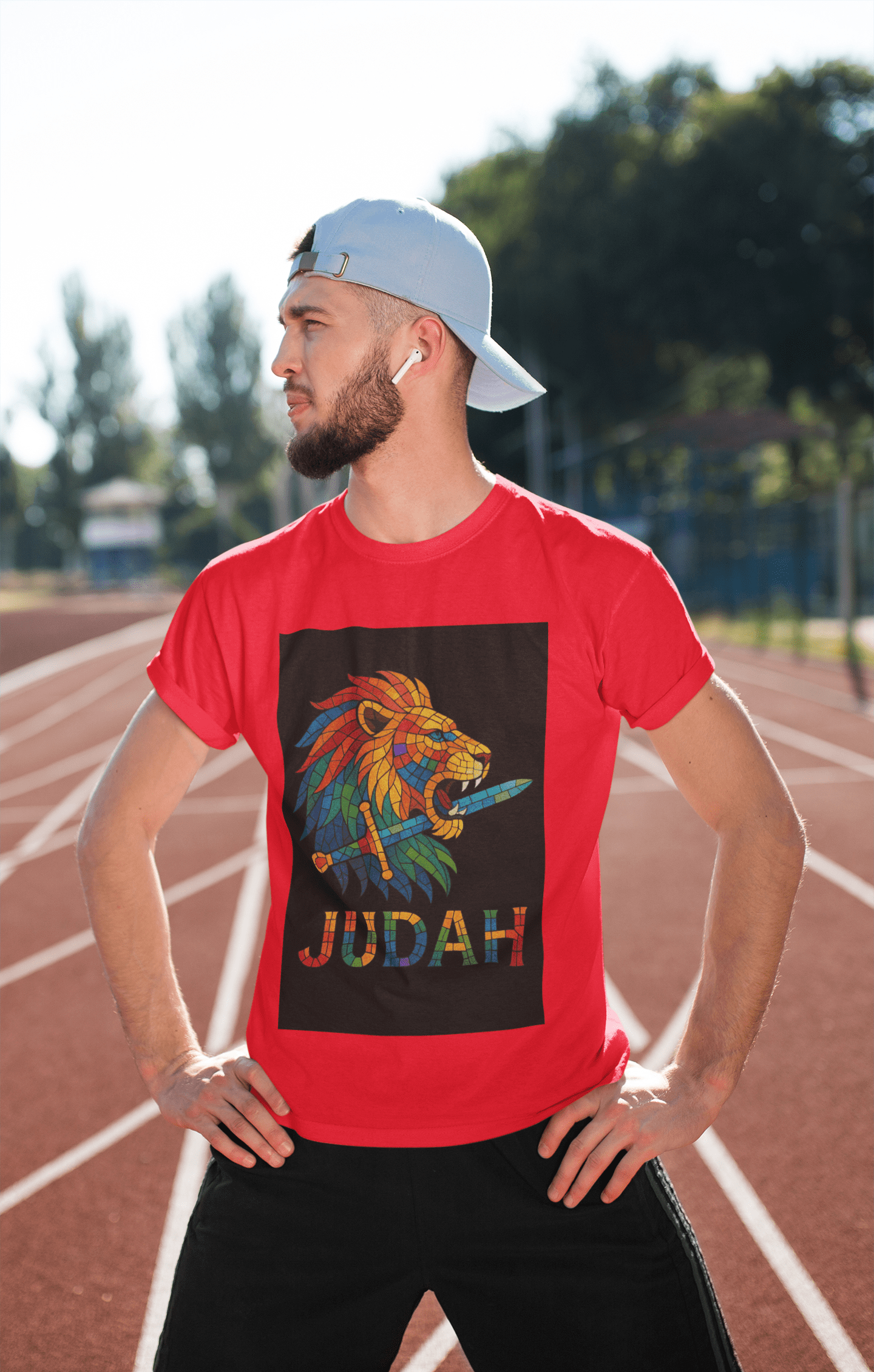 JKFstylez T-Shirt Unisex Judah Graphic Short Sleeve Tee
