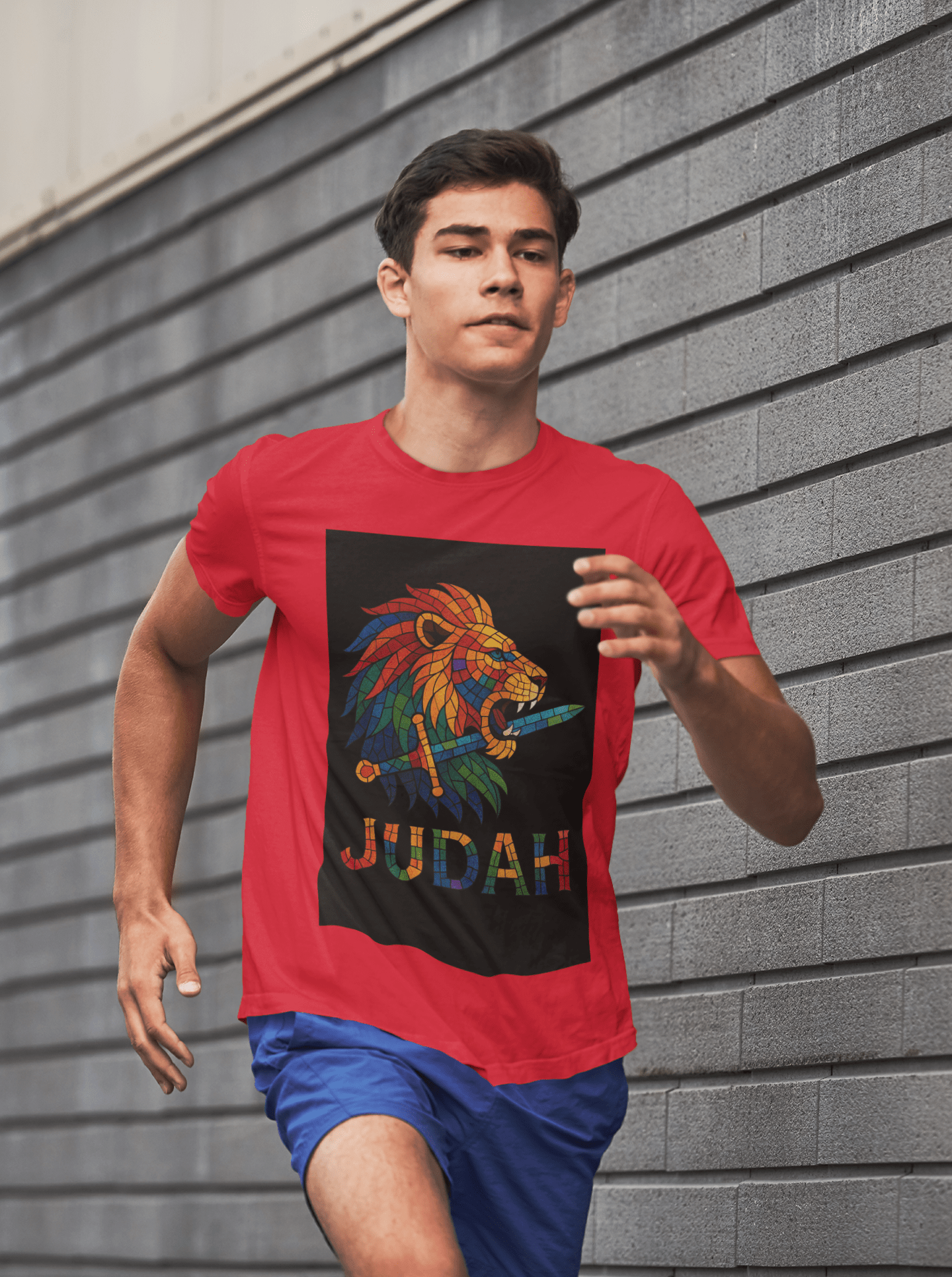 JKFstylez T-Shirt Unisex Judah Graphic Short Sleeve Tee