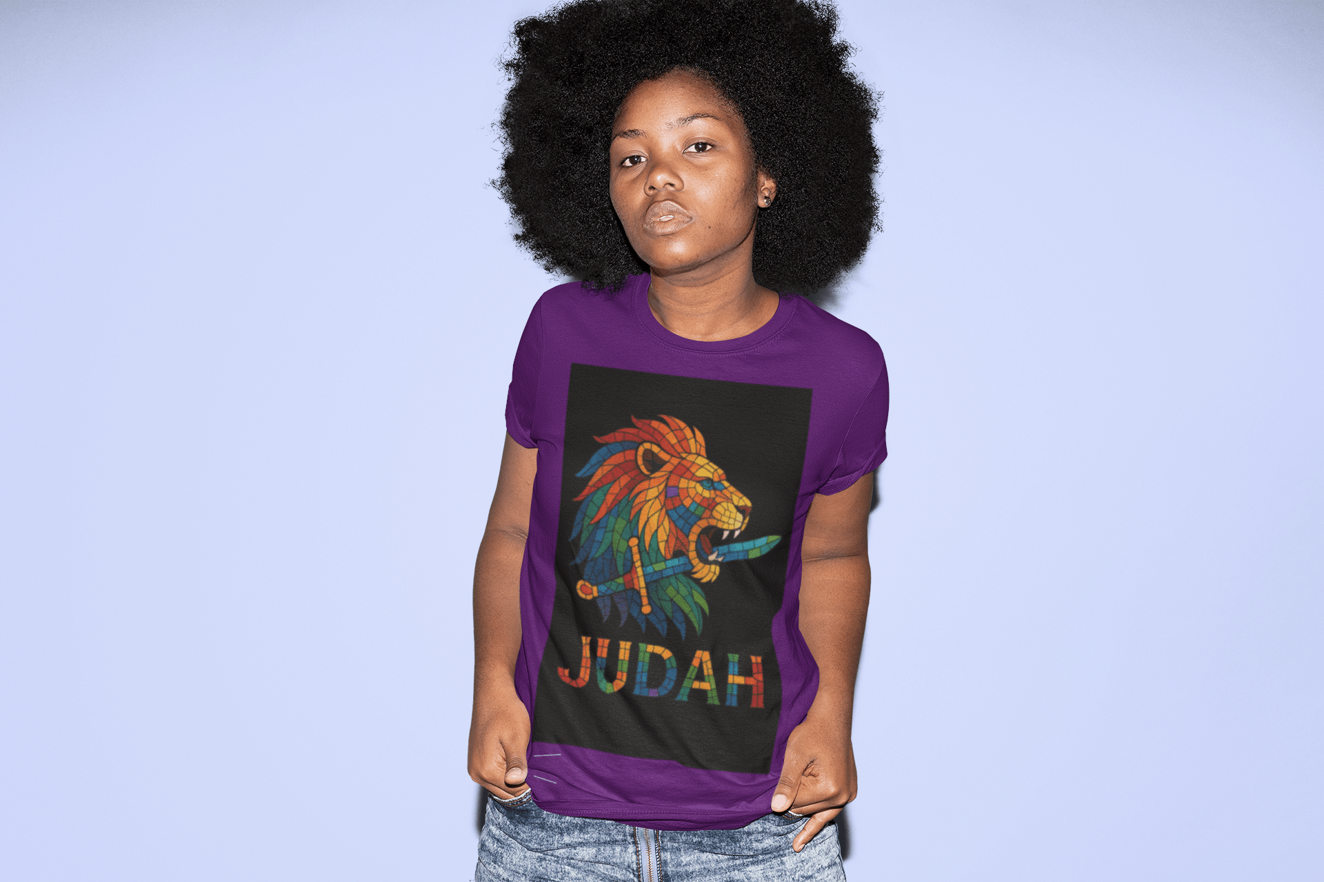 JKFstylez T-Shirt Unisex Judah Graphic Short Sleeve Tee
