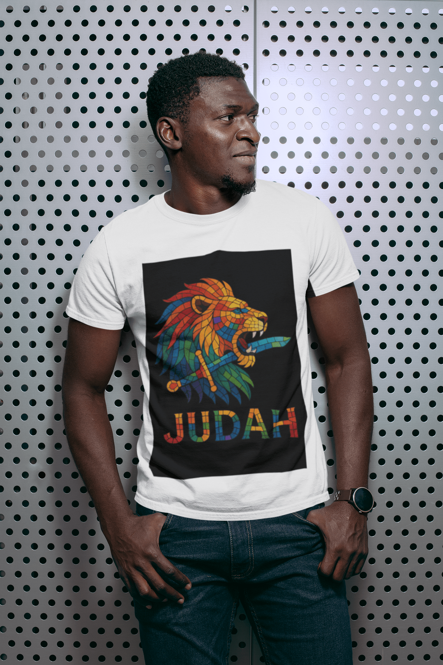 JKFstylez T-Shirt Unisex Judah Graphic Short Sleeve Tee