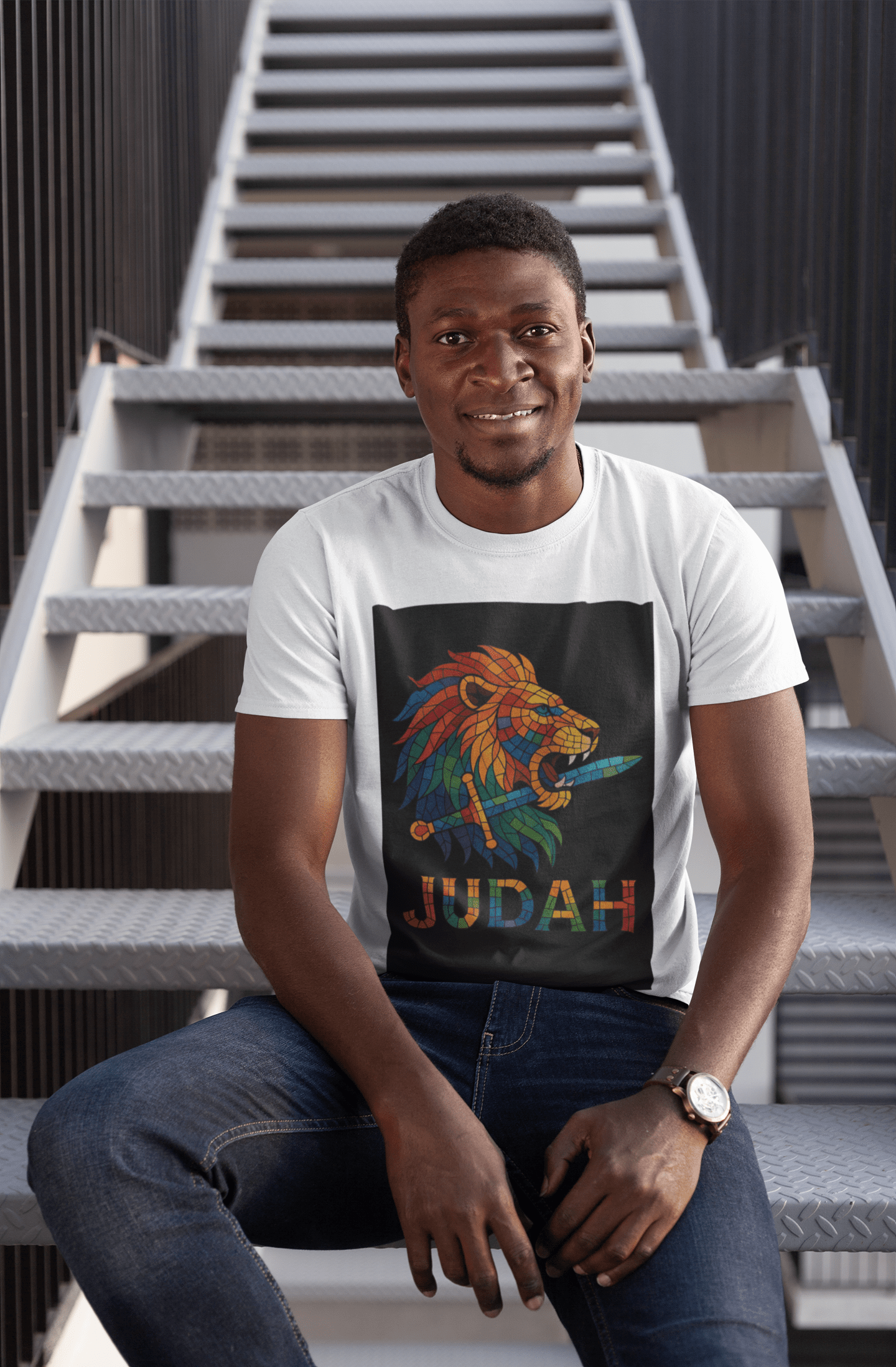 JKFstylez T-Shirt Unisex Judah Graphic Short Sleeve Tee