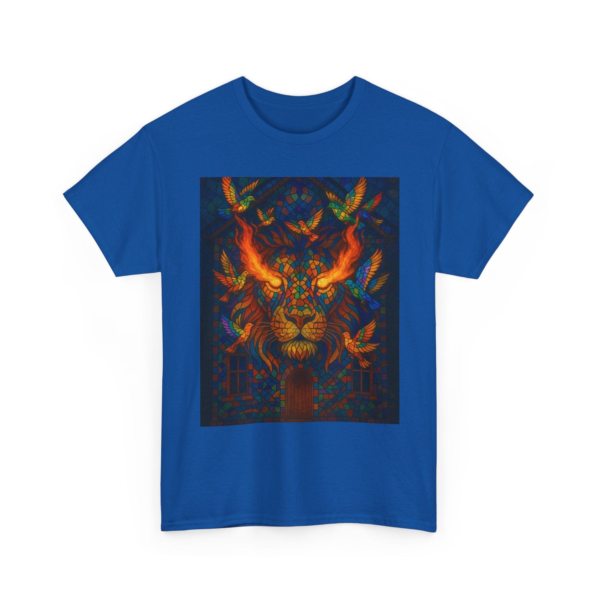 JKFstylez T-Shirt Unisex Lion Graphic Tee