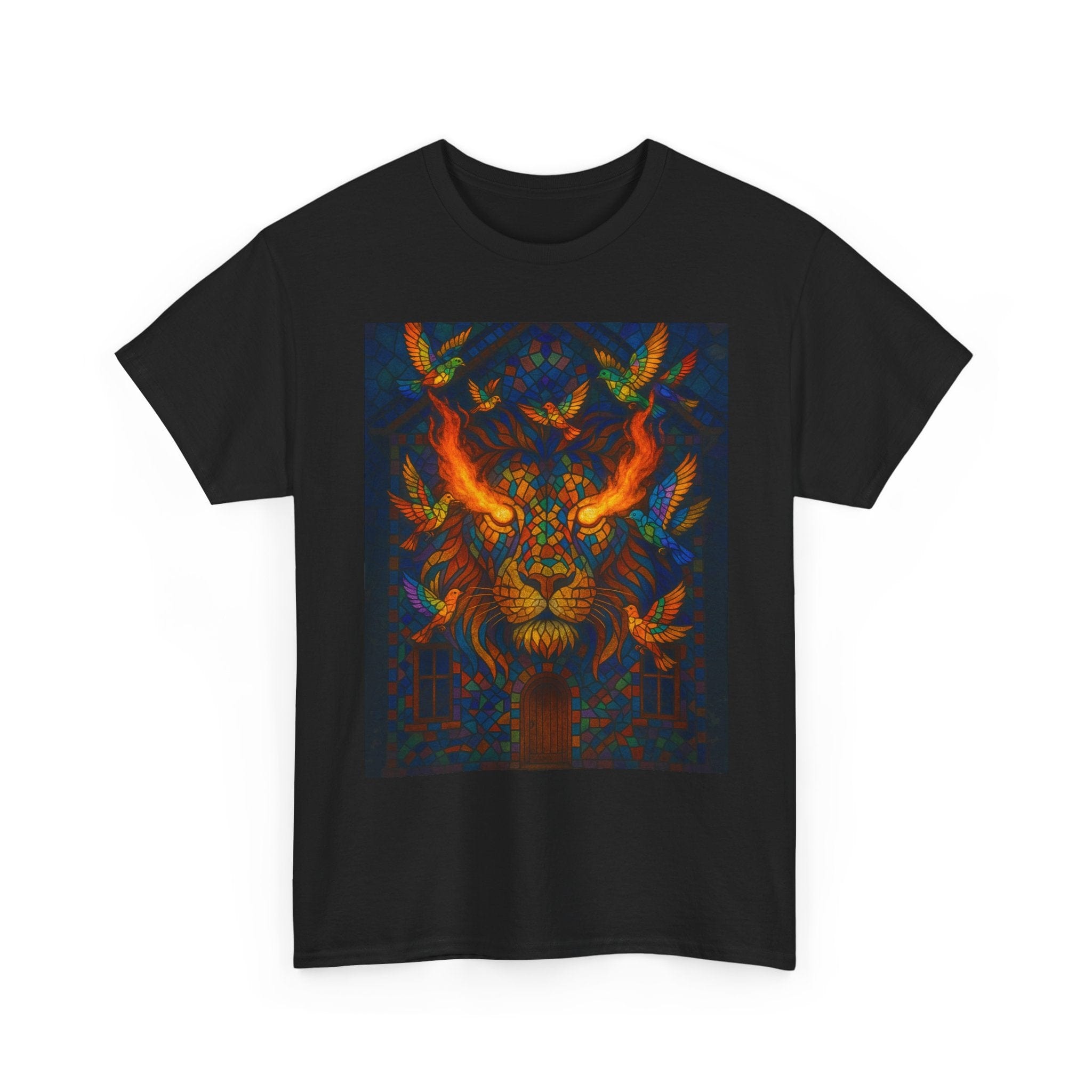 JKFstylez T-Shirt Unisex Lion Graphic Tee