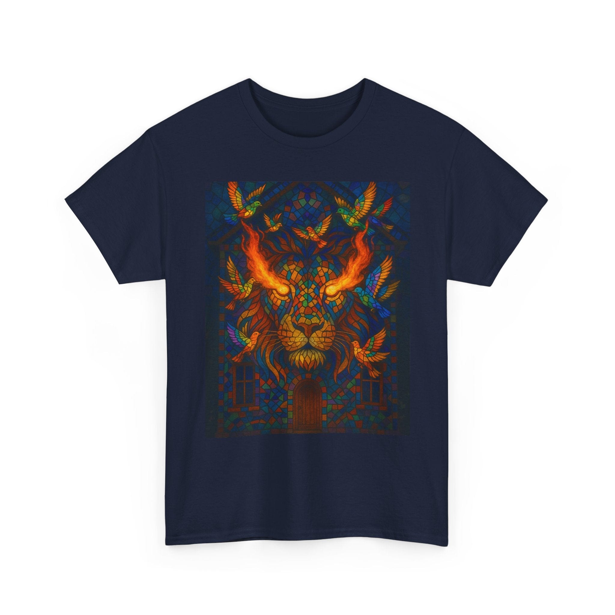 JKFstylez T-Shirt Unisex Lion Graphic Tee