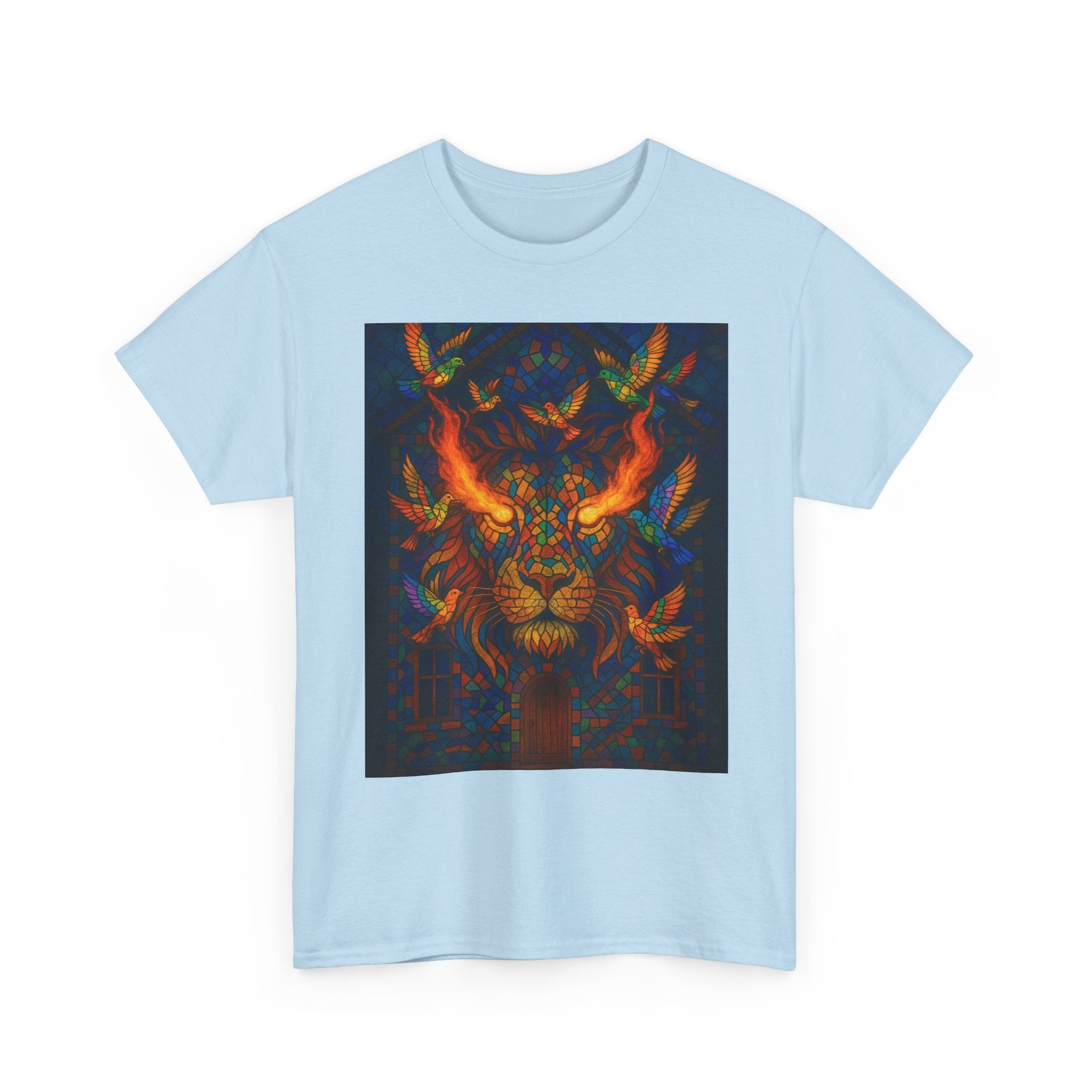 JKFstylez T-Shirt Unisex Lion Graphic Tee
